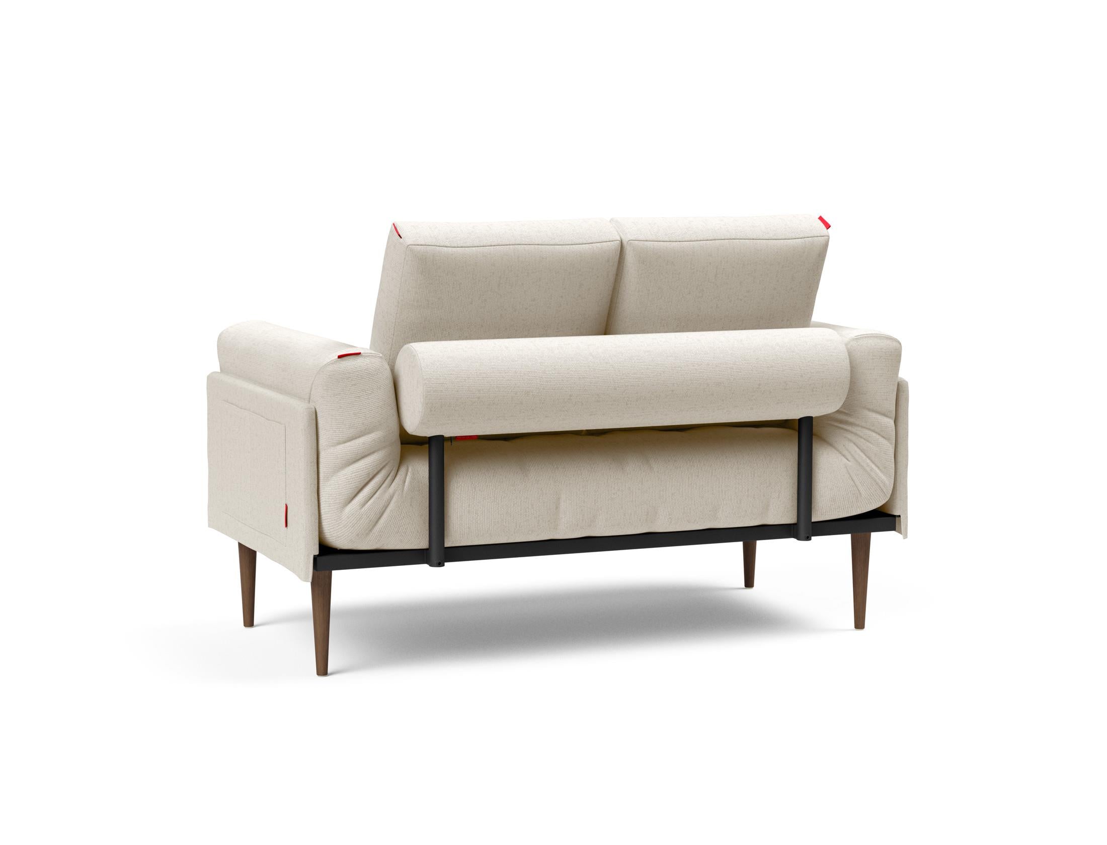 Entdecken Sie das Rollo Styletto Klappsofa 80 – ein elegantes, multifunktionales Sofa, das perfekten Komfort für kleine Wohnräume bietet.