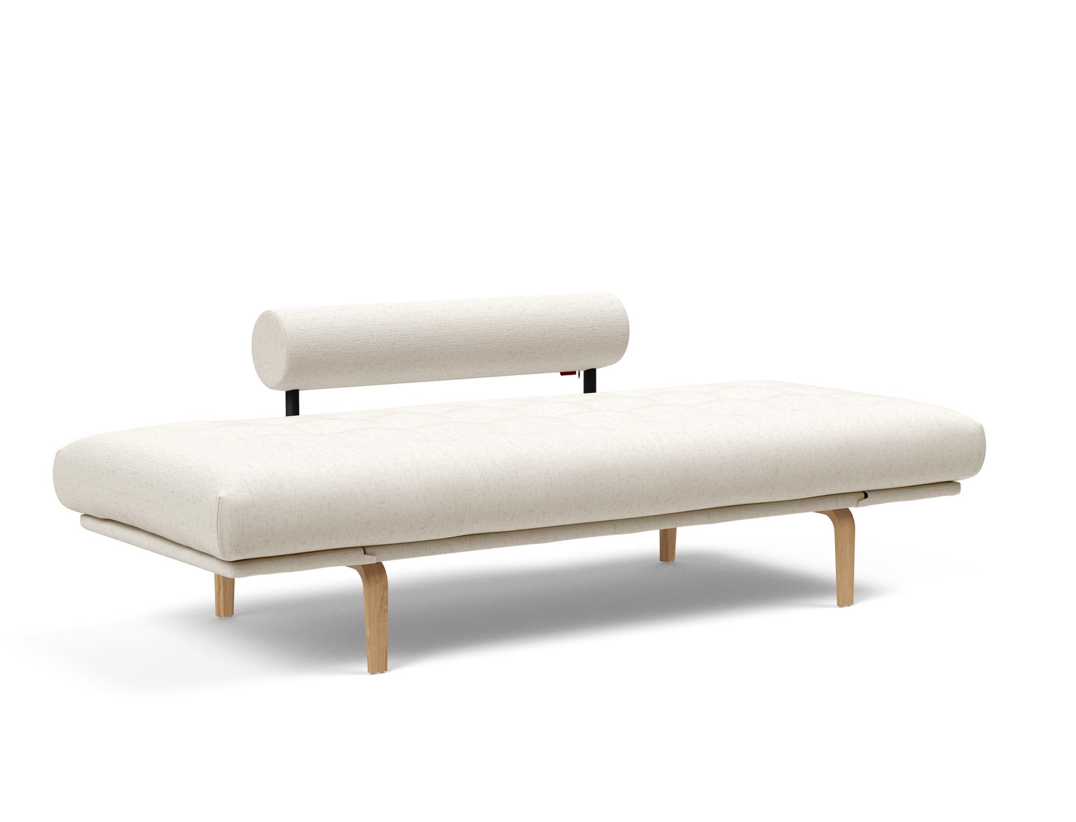 Erleben Sie das Rollo Bow Klappsofa 80 von Innovation Living – ein stilvolles, anpassbares Möbelstück, ideal für kompakte Wohnräume und optimalen Komfort.