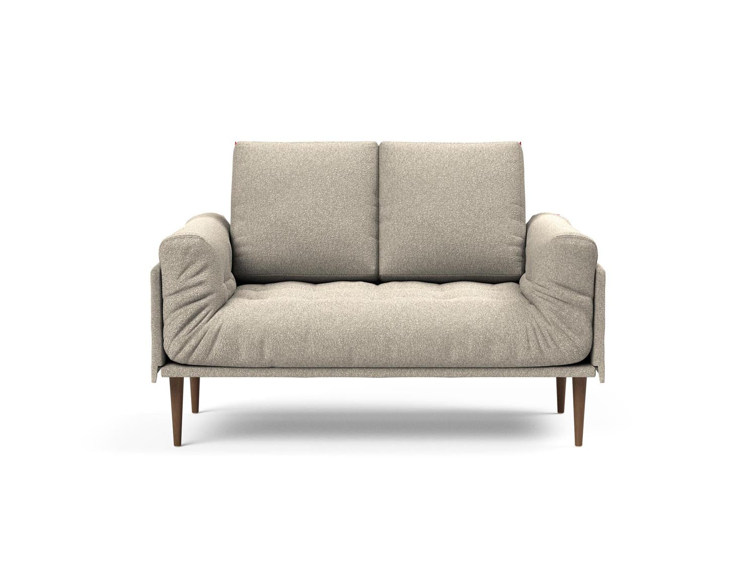 Entdecken Sie das Rollo Styletto Klappsofa 80 – ein elegantes, multifunktionales Sofa, das perfekten Komfort für kleine Wohnräume bietet.