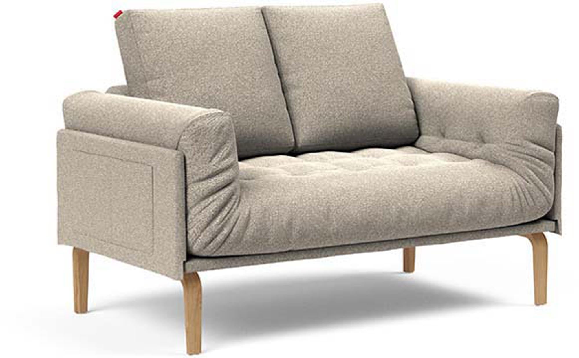Entdecken Sie das Rollo Bow Klappsofa 80 Classic von Innovation Living – eine perfekte Kombination aus modernem Stil und praktischer Vielseitigkeit für Ihr Zuhause.