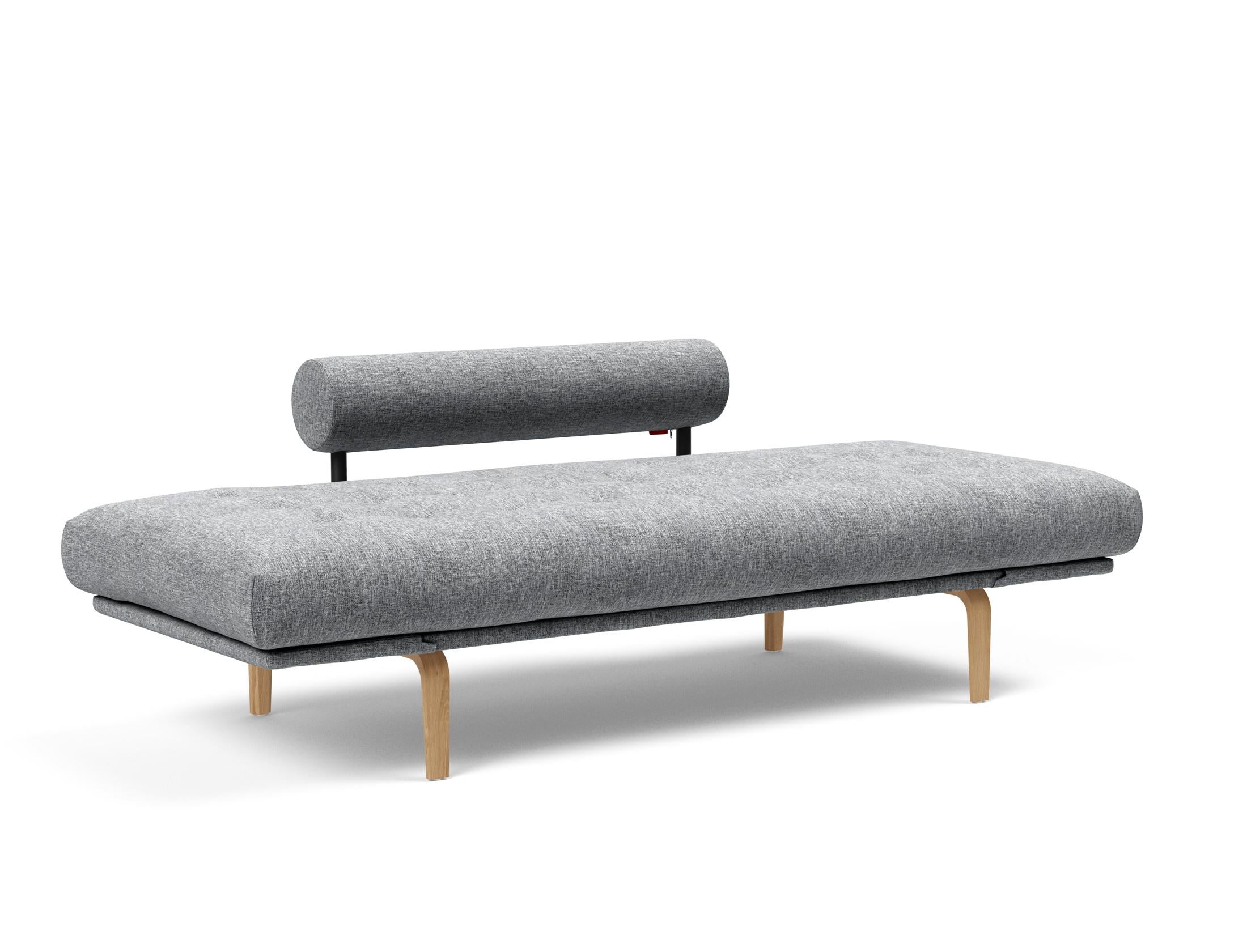Erleben Sie das Rollo Bow Klappsofa 80 von Innovation Living – ein stilvolles, anpassbares Möbelstück, ideal für kompakte Wohnräume und optimalen Komfort.
