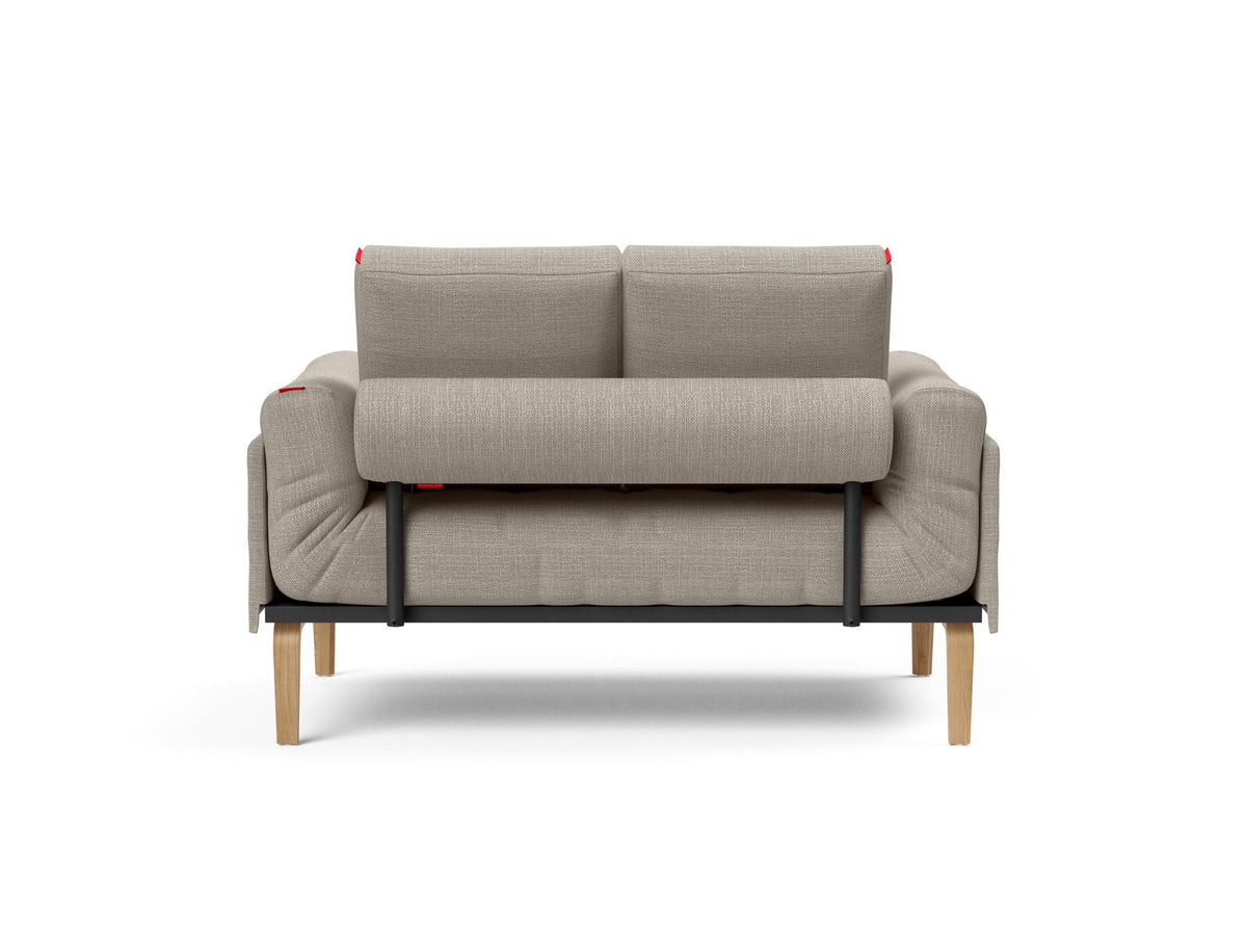Rollo Bow Klappsofa 80 mit Gestellbezug Classic in 579 Kenya Gravel präsentiert im Onlineshop von KAQTU Design AG. Bettsofa ist von Innovation Living