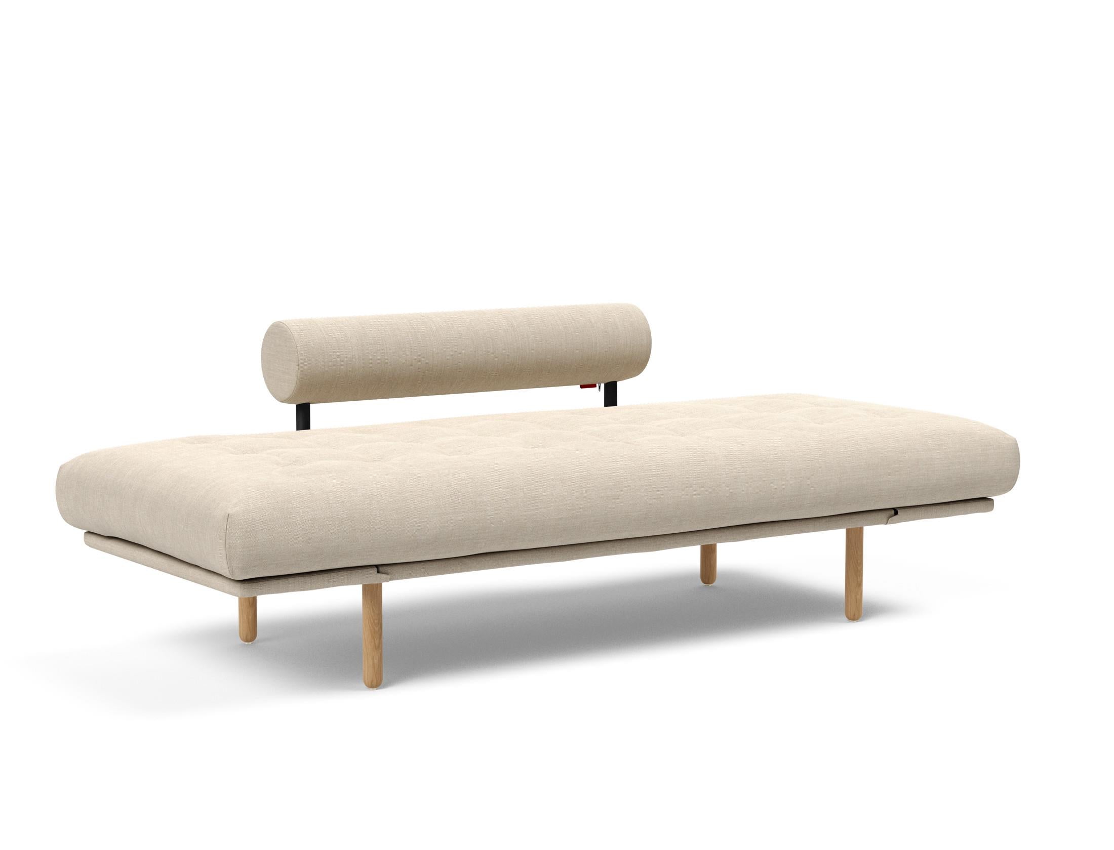 Erleben Sie das Rollo Stem Klappsofa 80 von Innovation Living – ein elegantes, flexibles Schlafsofa, das Komfort und Stil für kompakte Wohnräume vereint.