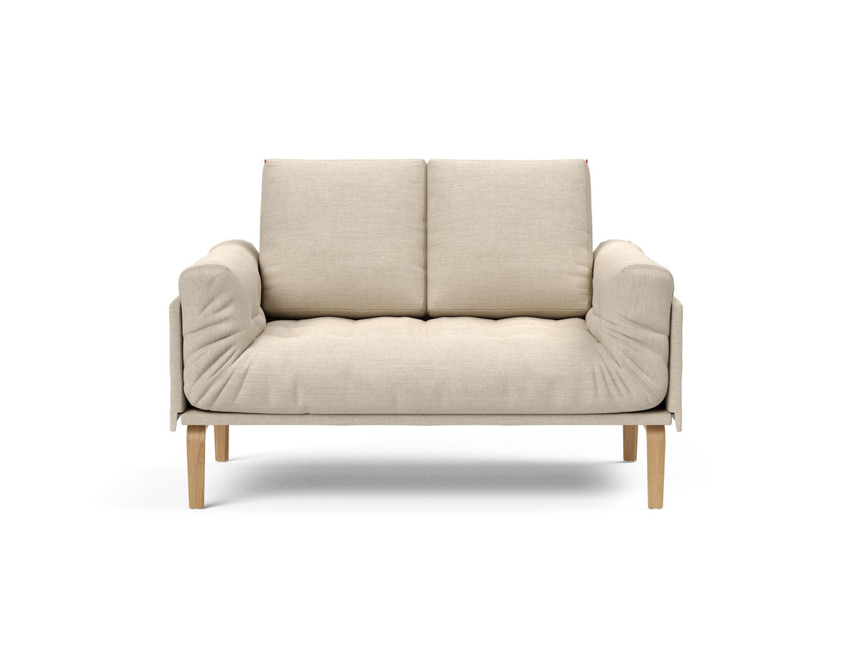 Rollo Bow Klappsofa 80 mit Gestellbezug Classic in 586 Phobos Latte präsentiert im Onlineshop von KAQTU Design AG. Bettsofa ist von Innovation Living