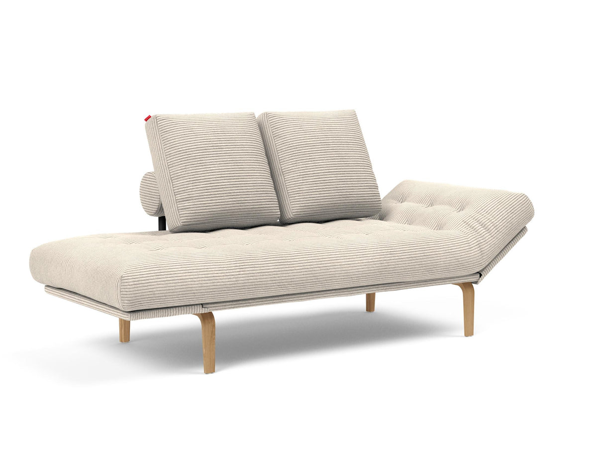 Rollo Bow Klappsofa 80 mit Gestellbezug Classic in 594 Corduroy Ivory präsentiert im Onlineshop von KAQTU Design AG. Bettsofa ist von Innovation Living