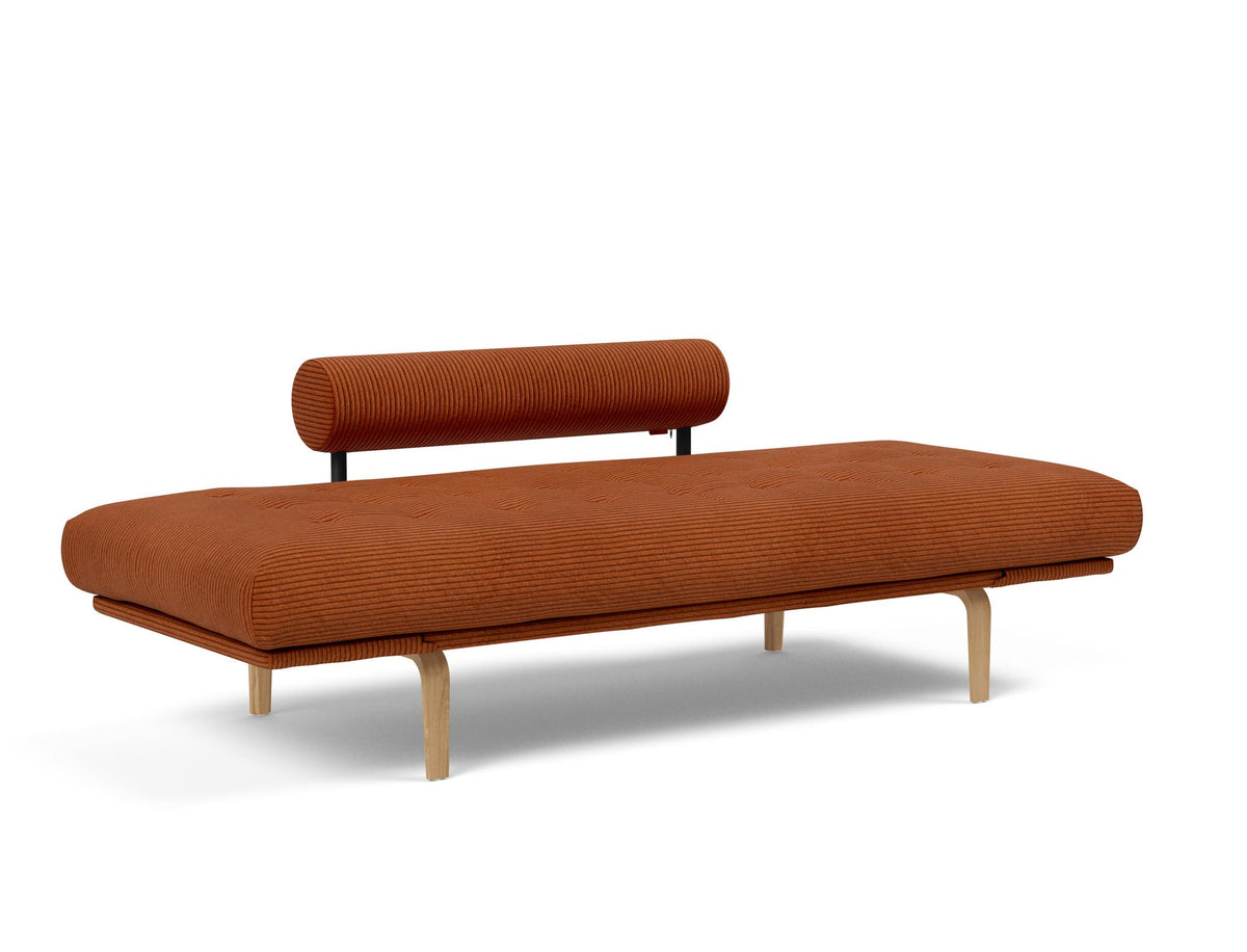 Rollo Bow Klappsofa 80 mit Gestellbezug Classic in 595 Corduroy Burnt Orange präsentiert im Onlineshop von KAQTU Design AG. Bettsofa ist von Innovation Living