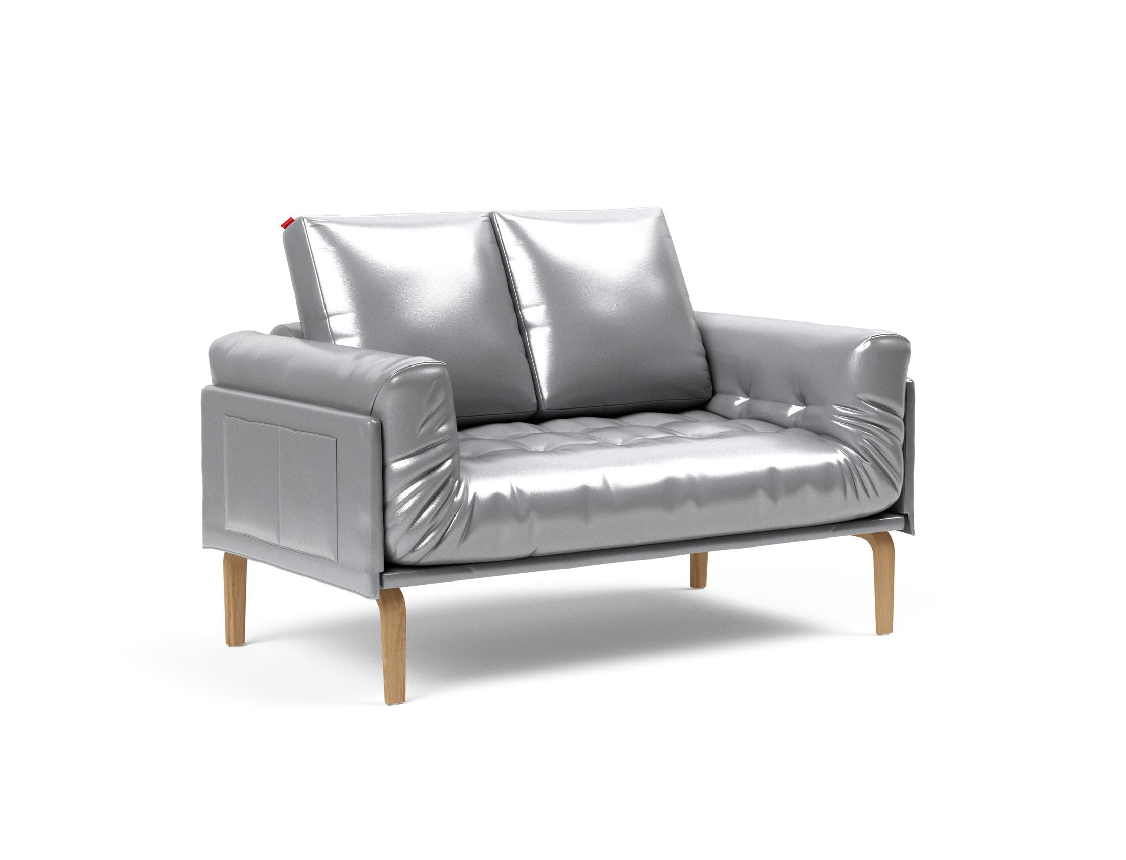 Erleben Sie das Rollo Bow Klappsofa 80 von Innovation Living – ein stilvolles, anpassbares Möbelstück, ideal für kompakte Wohnräume und optimalen Komfort.