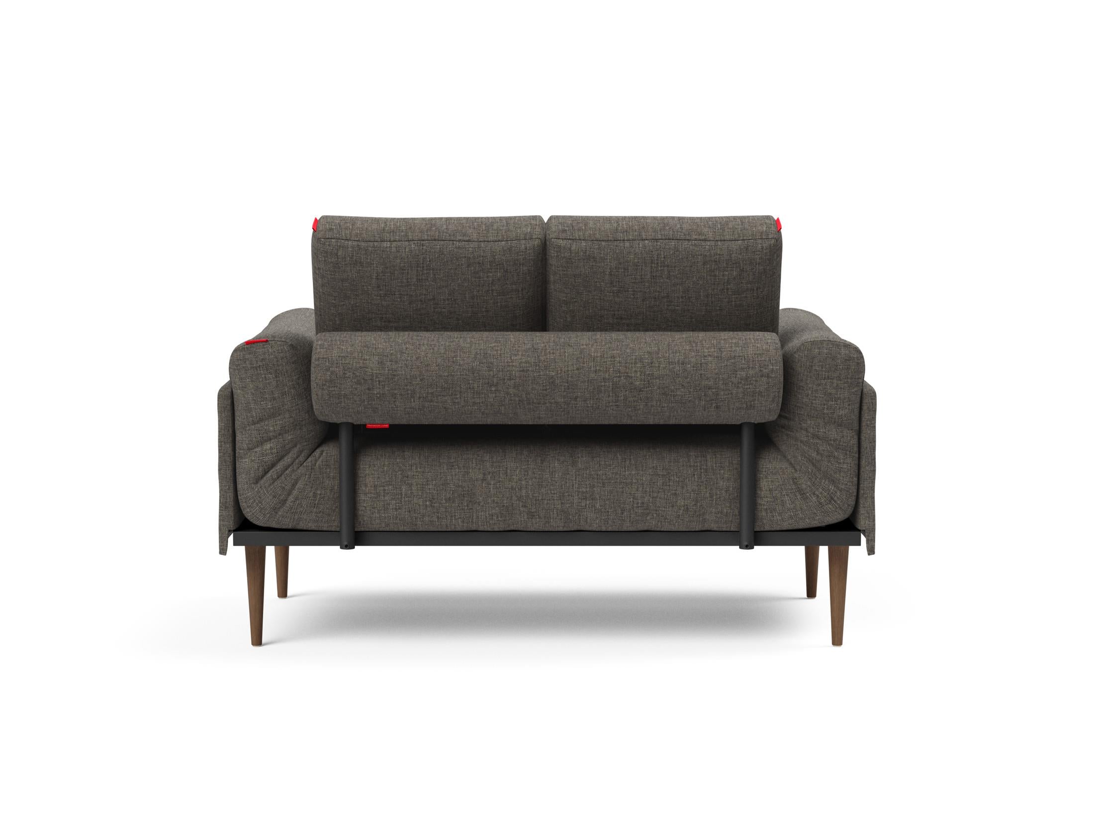 Erleben Sie das Rollo Styletto Klappsofa 80 von Innovation Living – ein elegantes, multifunktionales Möbelstück, ideal für kompakte Wohnräume.