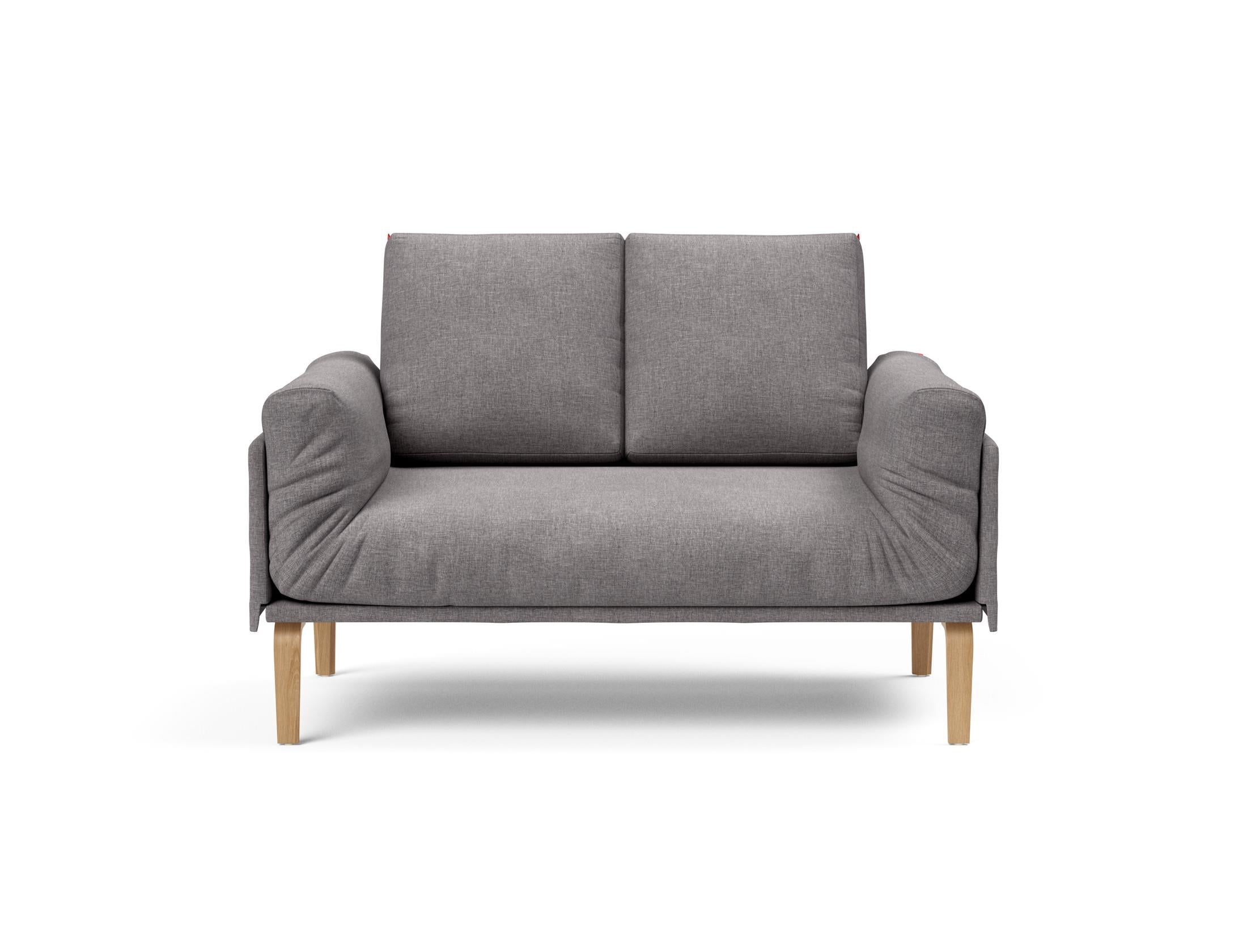 Erleben Sie das Rollo Bow Klappsofa 80 von Innovation Living – ein elegantes, flexibles Sofa, das ideal für kleine Räume ist und höchsten Komfort bietet.