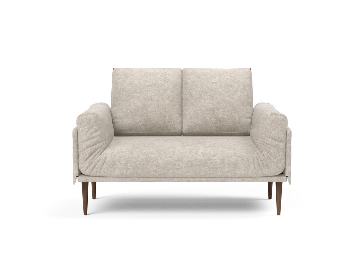 Rollo Styletto Klappsofa 80 mit Cover und Gestellbezug Classic in 280 Avella Sand präsentiert im Onlineshop von KAQTU Design AG. Bettsofa ist von Innovation Living