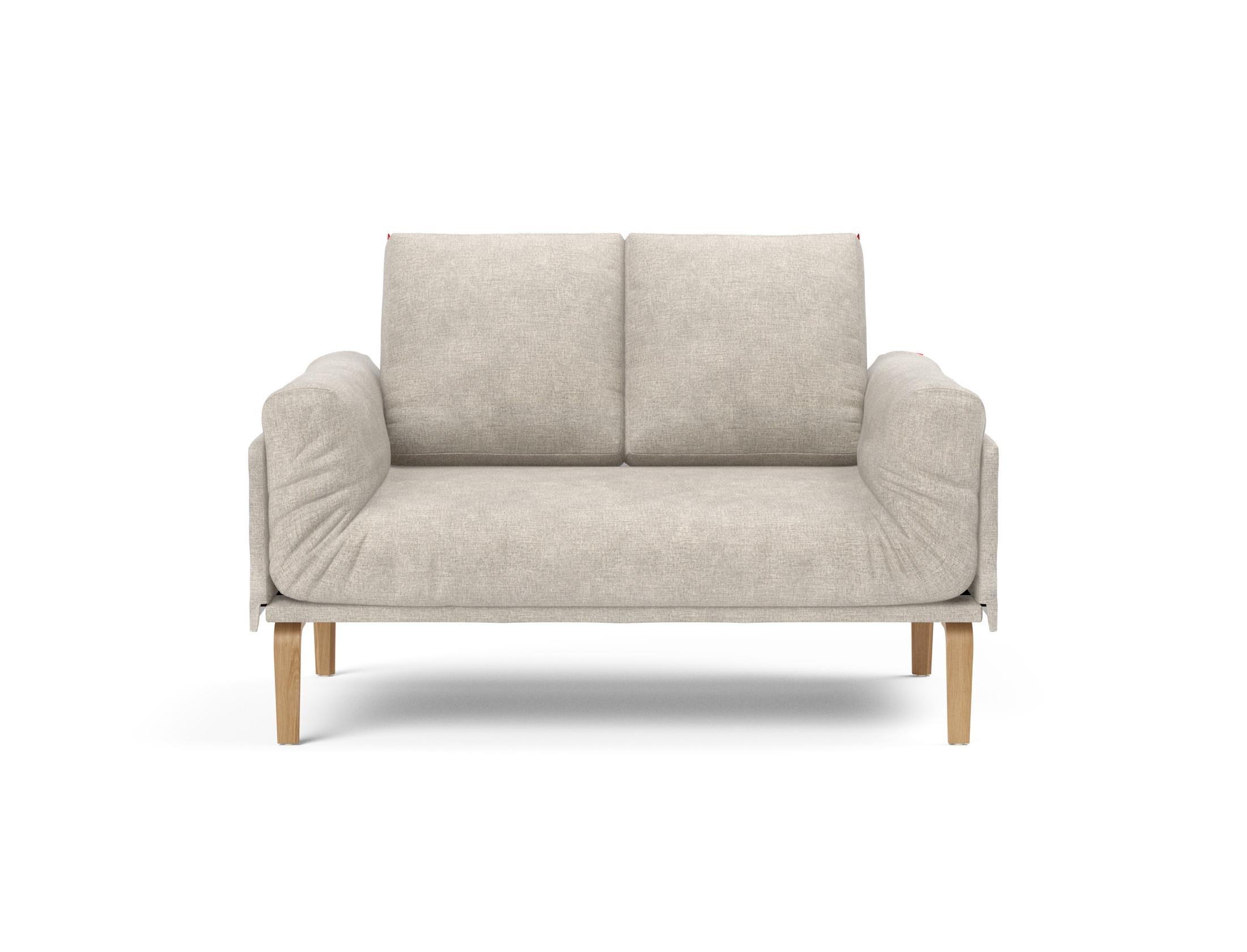 Erleben Sie das Rollo Bow Klappsofa 80 von Innovation Living – ein elegantes, flexibles Sofa, das ideal für kleine Räume ist und höchsten Komfort bietet.