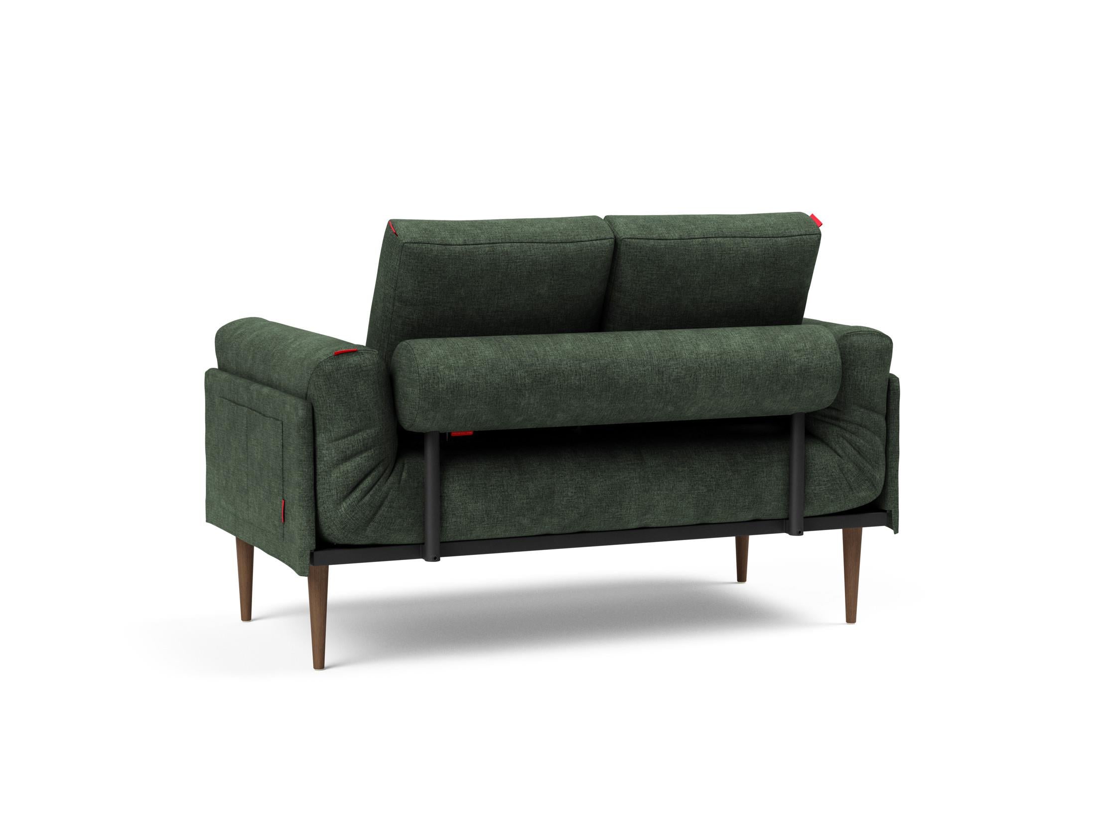 Erleben Sie das Rollo Styletto Klappsofa 80 von Innovation Living – ein elegantes, multifunktionales Möbelstück, ideal für kompakte Wohnräume.