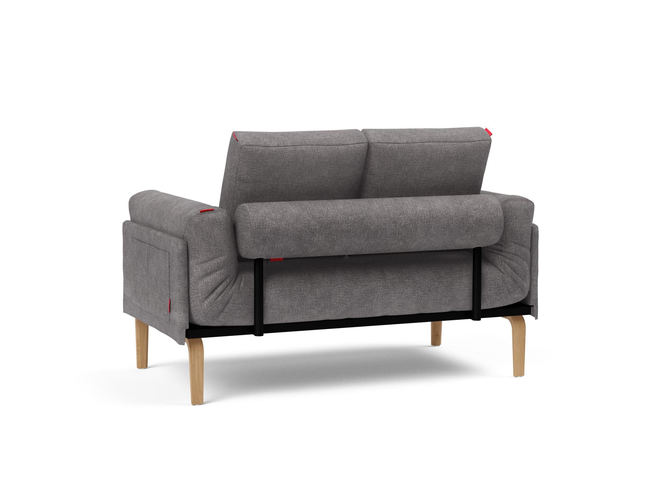 Erleben Sie das Rollo Bow Klappsofa 80 von Innovation Living – ein elegantes, flexibles Sofa für kleine Räume, das Komfort und Stil vereint.