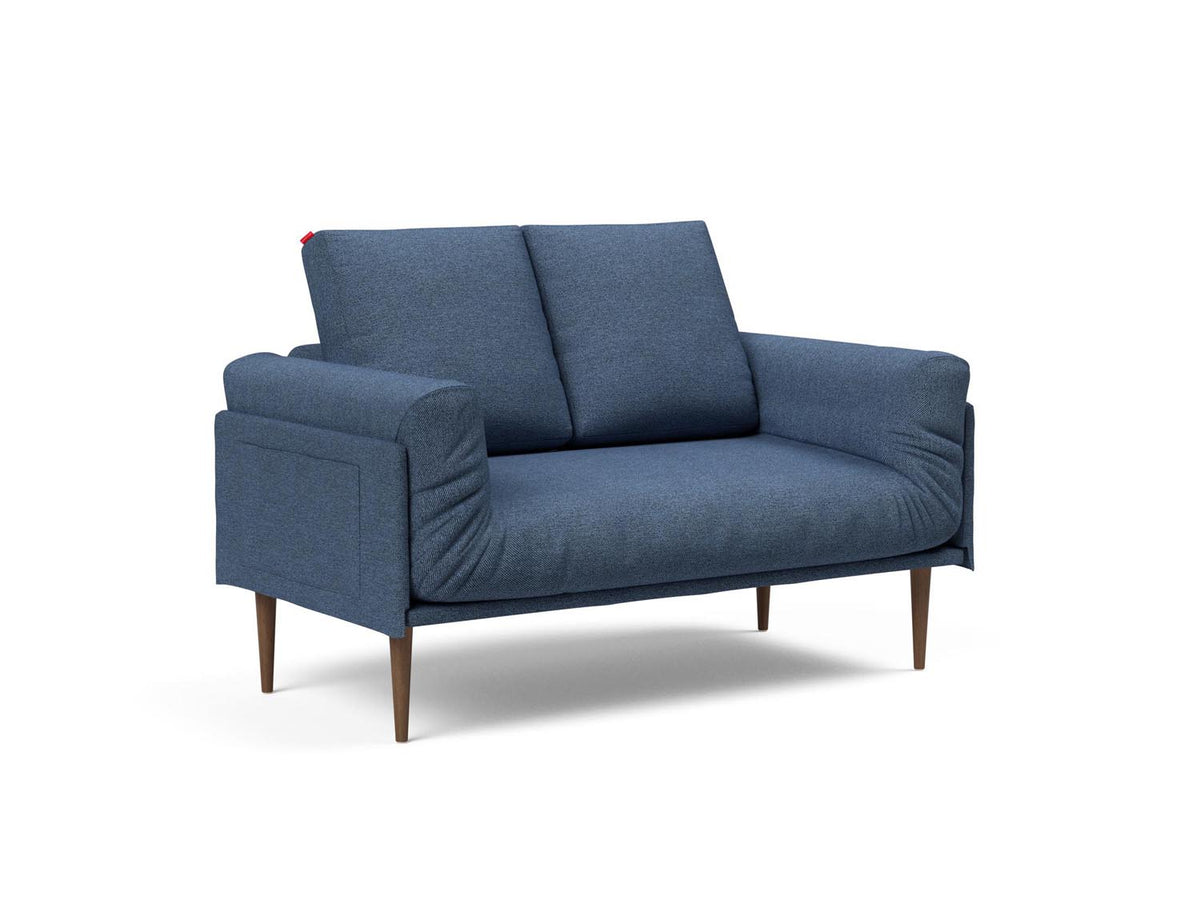 Rollo Styletto Klappsofa 80 mit Cover und Gestellbezug Classic in 302 Weda Blue präsentiert im Onlineshop von KAQTU Design AG. Bettsofa ist von Innovation Living