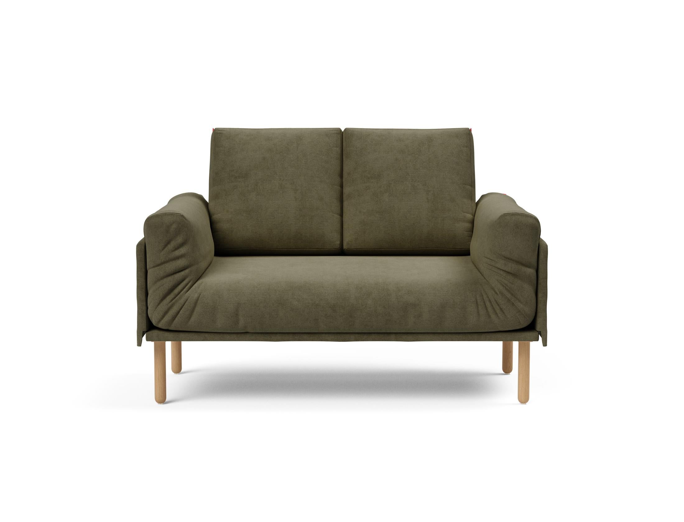 Erleben Sie das Rollo Stem Klappsofa 80 – ein elegantes, flexibles Möbelstück, das sich ideal für kleine Räume eignet und höchsten Komfort bietet.