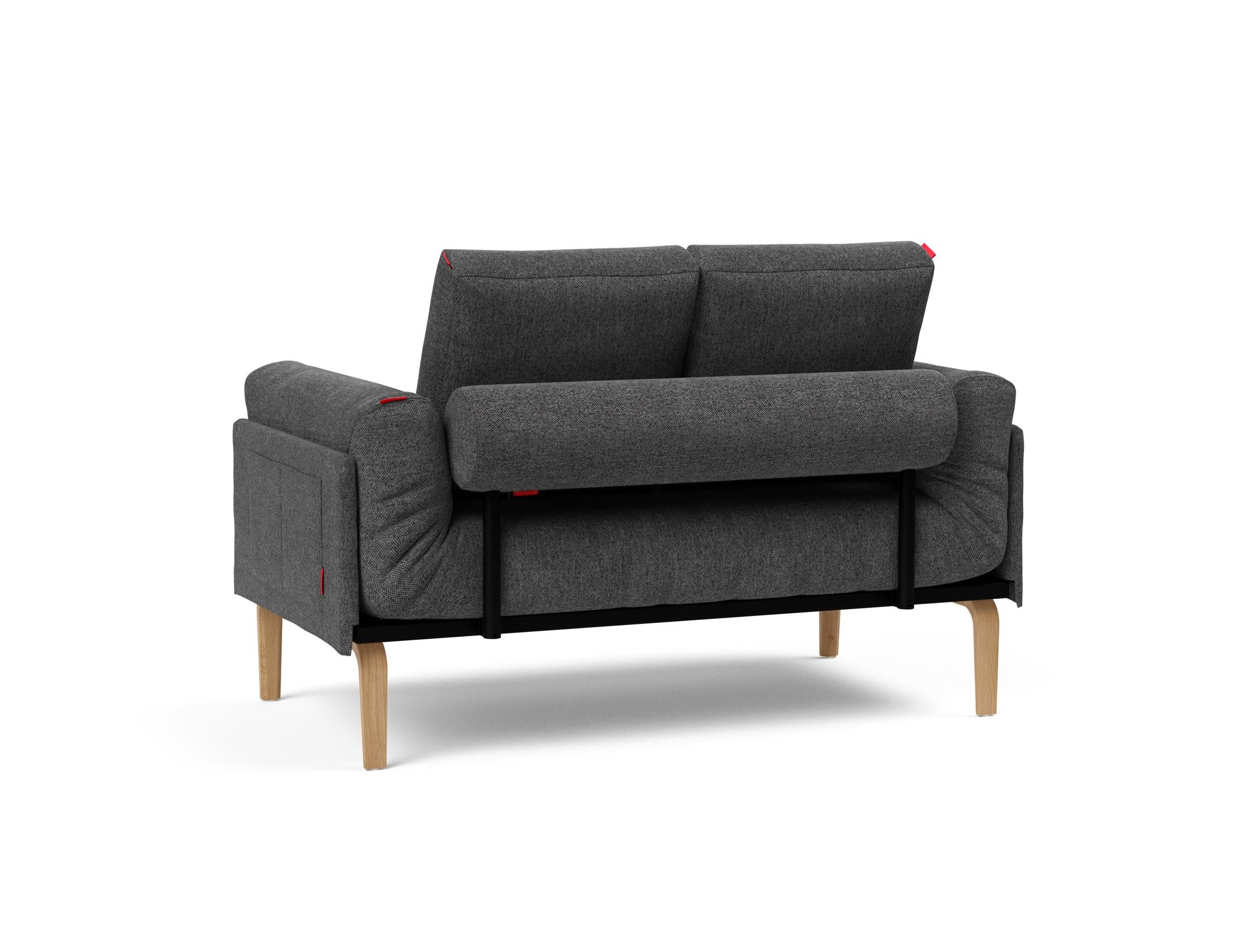 Entdecken Sie das Rollo Bow Klappsofa 80 von Innovation Living – ein stilvolles, multifunktionales Möbelstück, ideal für kompakte Wohnräume.