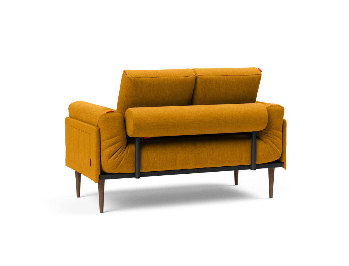 Rollo Styletto Klappsofa 80 mit Cover und Gestellbezug Classic in 507 Elegance Burned Curry präsentiert im Onlineshop von KAQTU Design AG. Bettsofa ist von Innovation Living