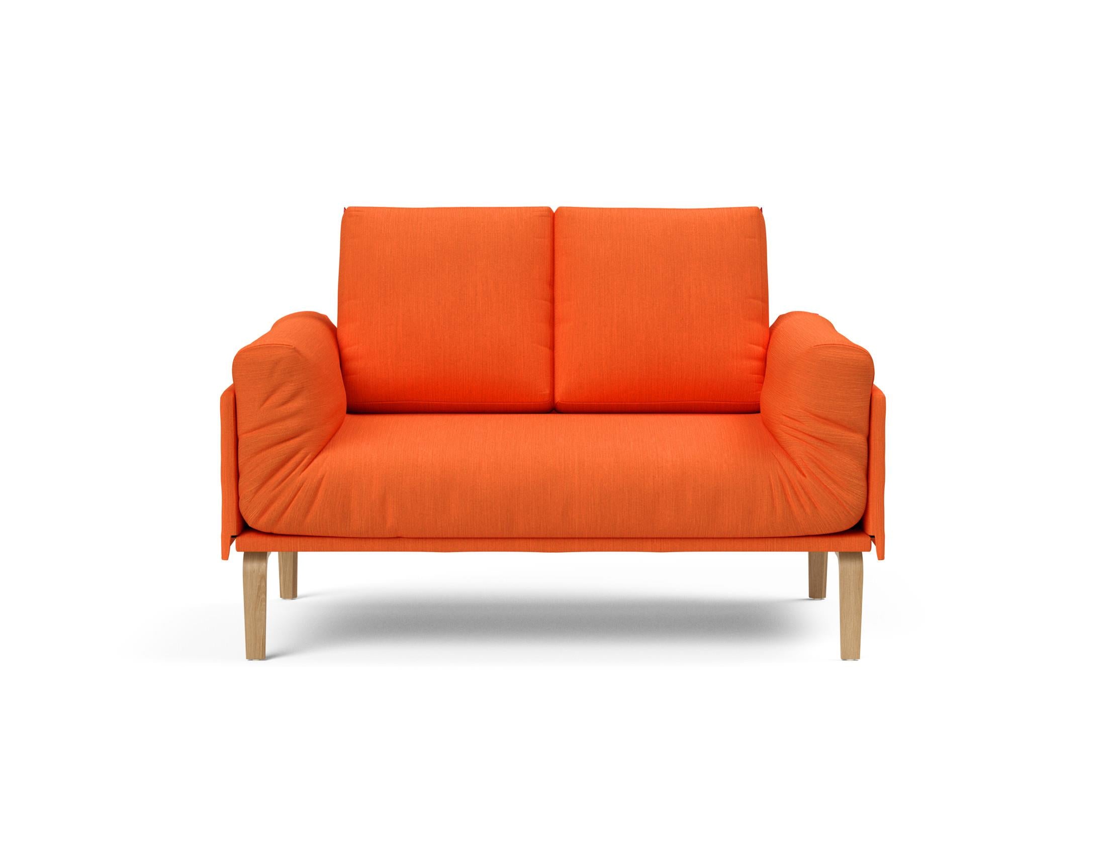 Erleben Sie das Rollo Bow Klappsofa 80 von Innovation Living – ein elegantes, flexibles Sofa, das Komfort und Stil für kleine Räume vereint.