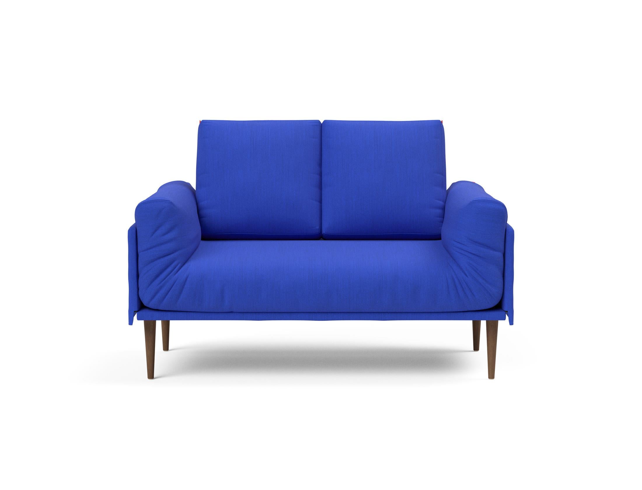 Erleben Sie das Rollo Styletto Klappsofa 80 von Innovation Living – ein elegantes, multifunktionales Möbelstück, ideal für kompakte Wohnräume.