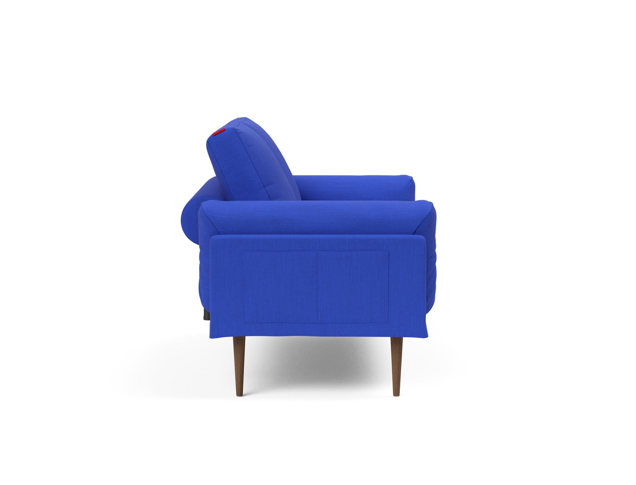 Erleben Sie das Rollo Styletto Klappsofa 80 von Innovation Living – ein elegantes, multifunktionales Möbelstück, ideal für kompakte Wohnräume.