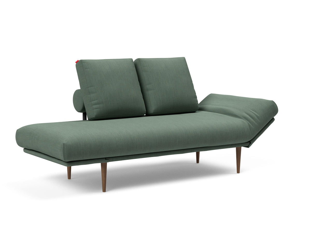 Rollo Styletto Klappsofa 80 mit Cover und Gestellbezug Classic in 518 Elegance Green präsentiert im Onlineshop von KAQTU Design AG. Bettsofa ist von Innovation Living