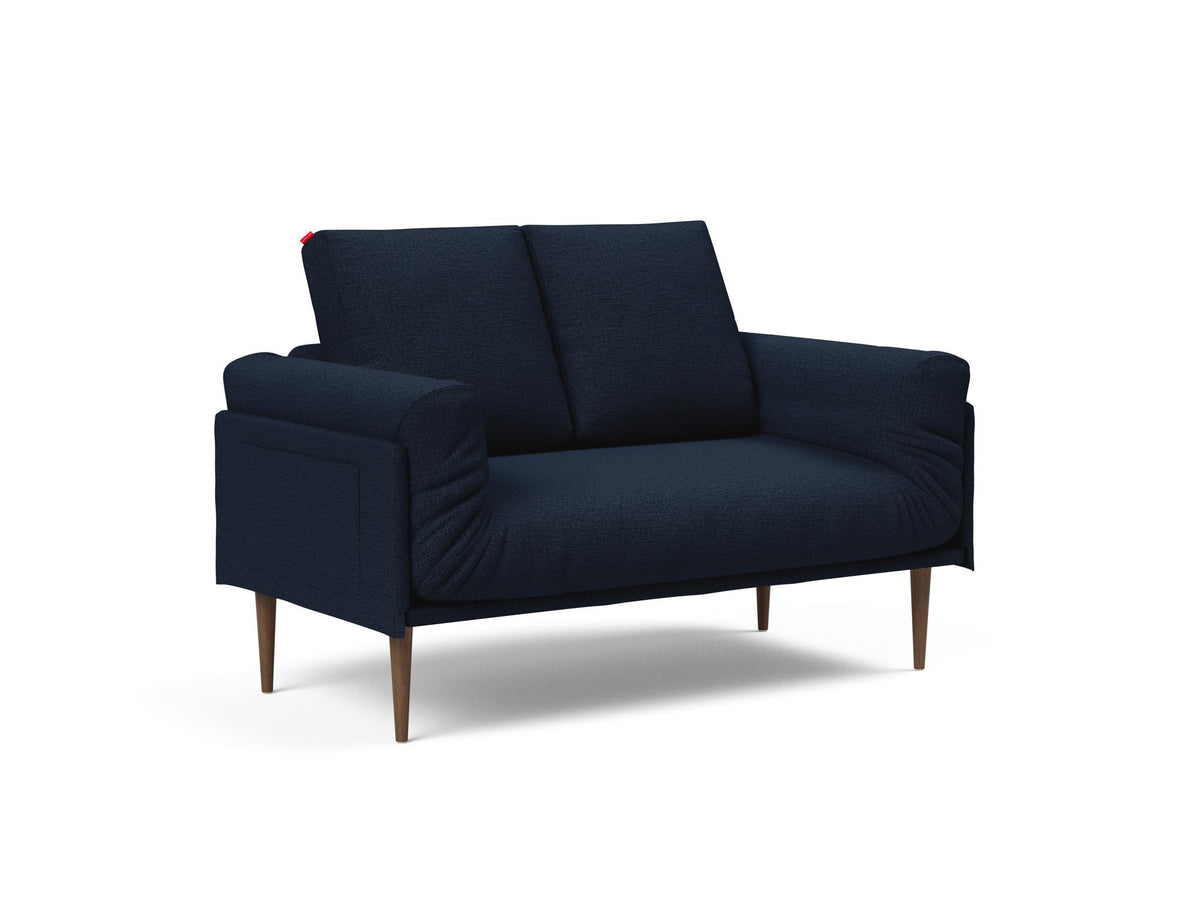 Rollo Styletto Klappsofa 80 mit Cover und Gestellbezug Classic in 528 Mixed Dance Blue präsentiert im Onlineshop von KAQTU Design AG. Bettsofa ist von Innovation Living