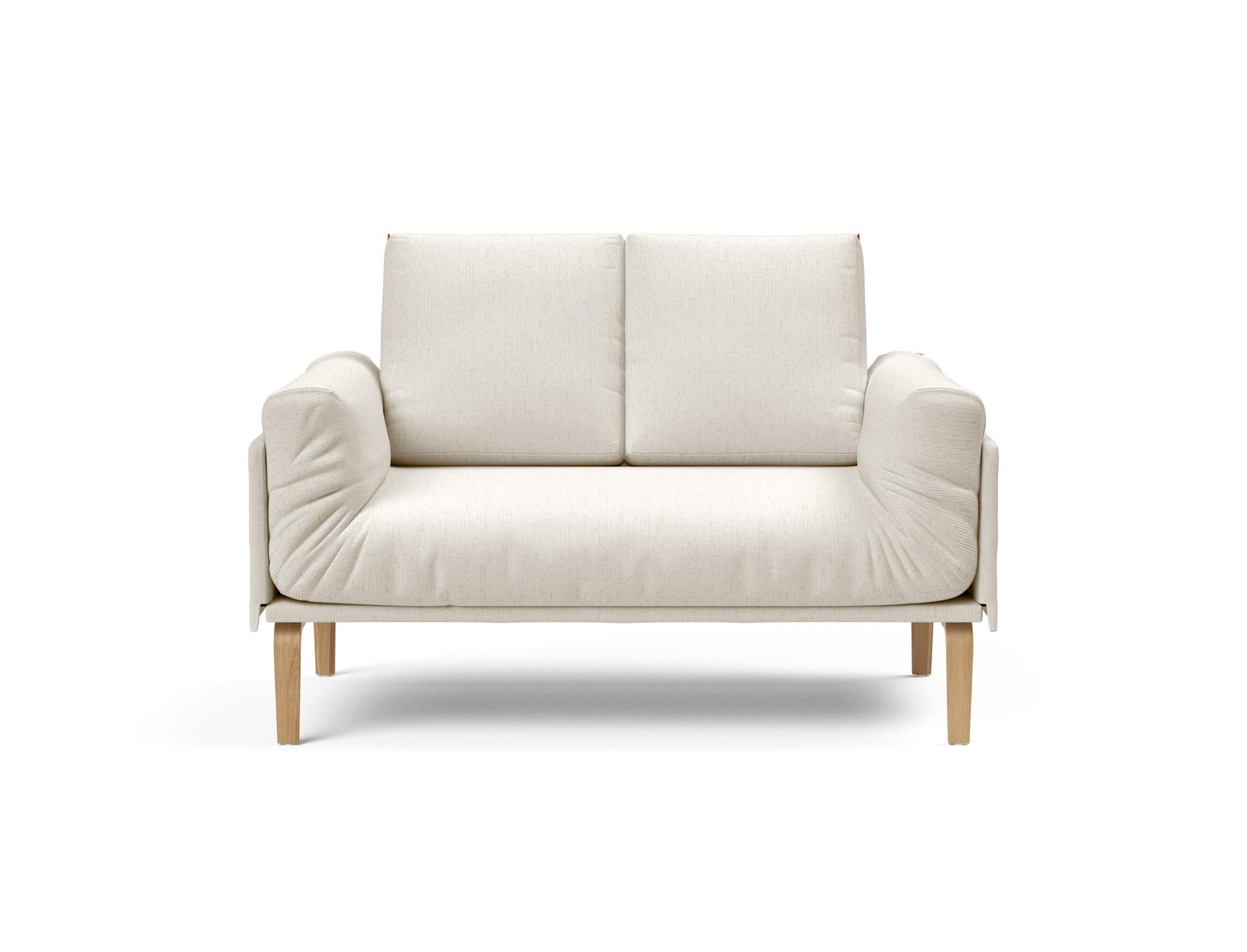 Erleben Sie das Rollo Bow Klappsofa 80 von Innovation Living – ein elegantes, flexibles Sofa für kleine Räume, das Komfort und Stil vereint.
