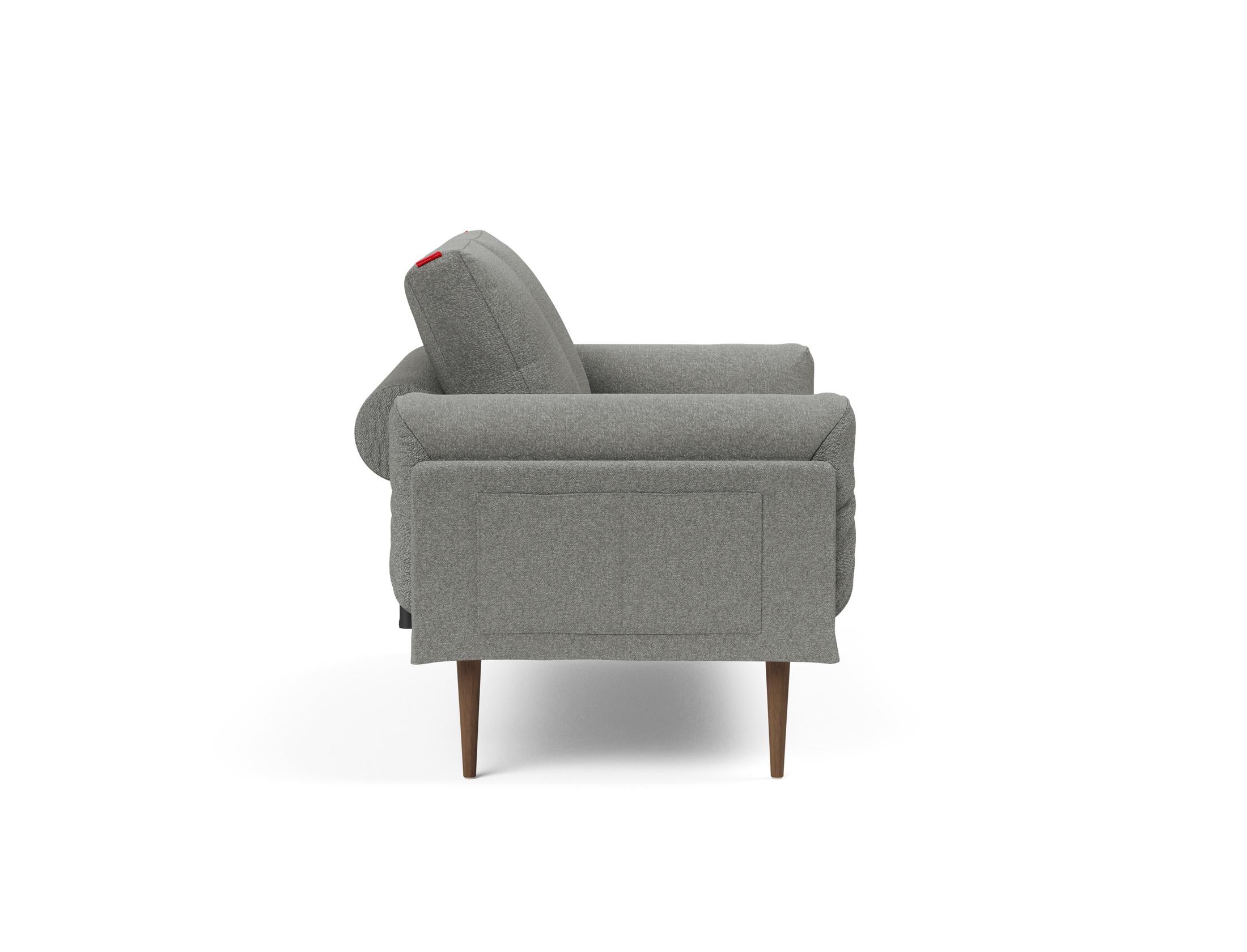 Erleben Sie das Rollo Styletto Klappsofa 80 von Innovation Living – ein elegantes, multifunktionales Möbelstück, ideal für kompakte Wohnräume.