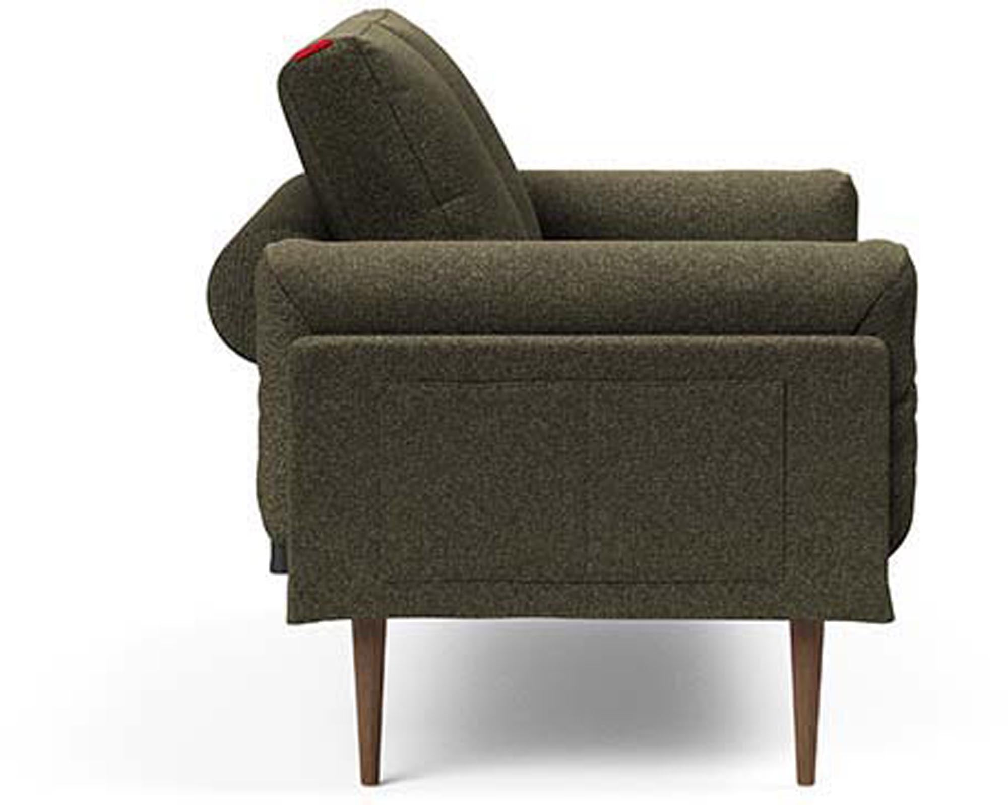 Erleben Sie das Rollo Styletto Klappsofa 80 von Innovation Living – stilvolles Design und praktisches Cover Classic vereinen sich für ultimativen Sitzkomfort.