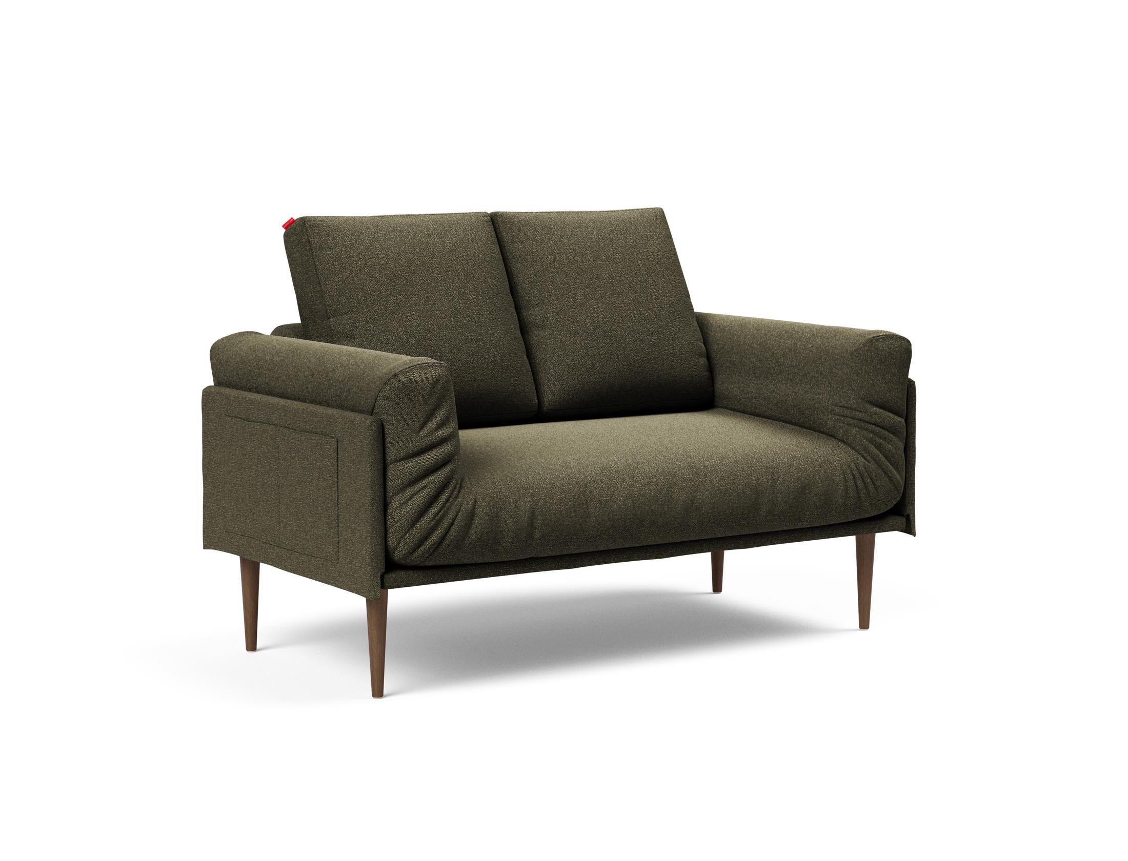 Erleben Sie das Rollo Styletto Klappsofa 80 von Innovation Living – ein elegantes, multifunktionales Möbelstück, ideal für kompakte Wohnräume.