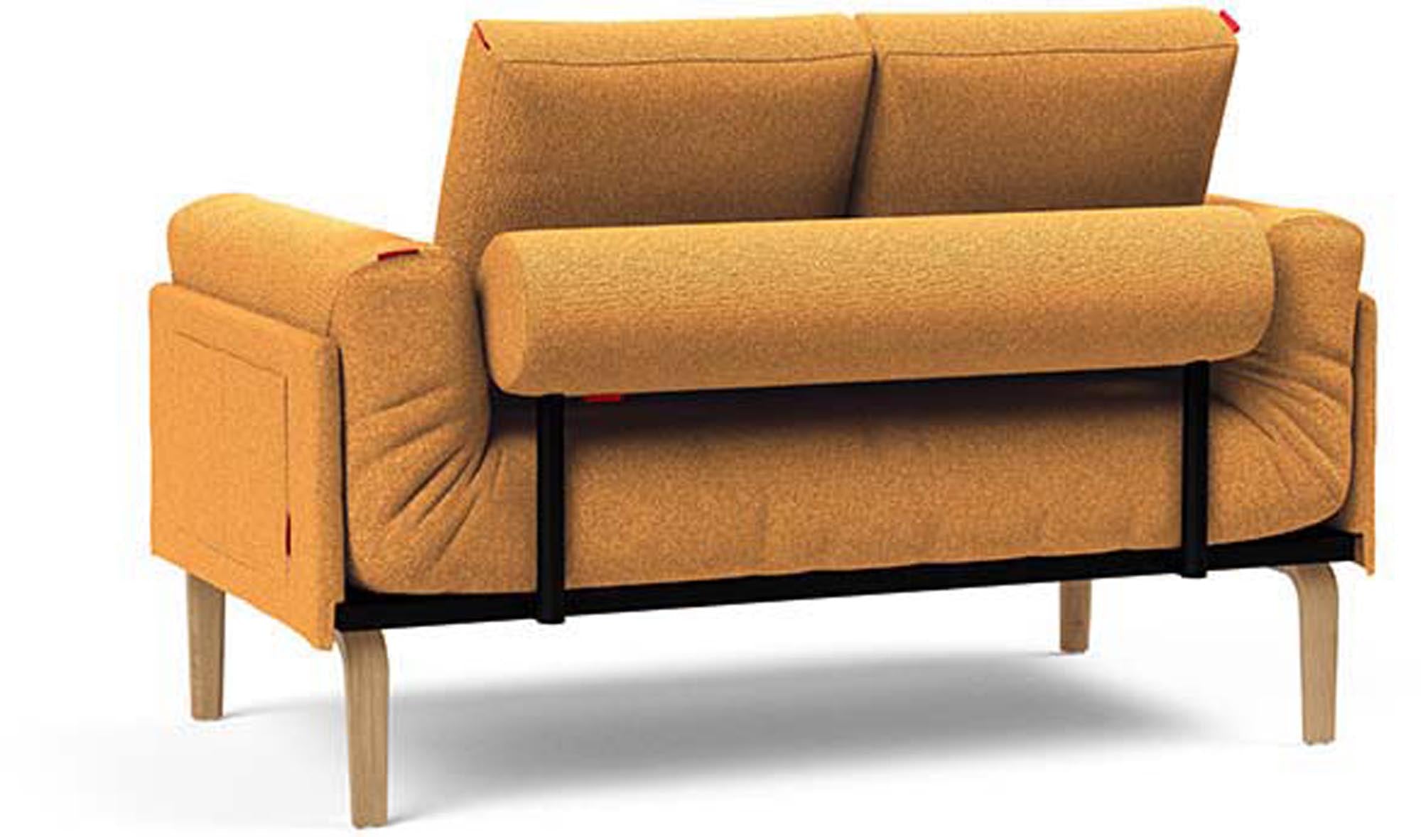 Entdecken Sie das Rollo Bow Klappsofa 80 von Innovation Living – stilvolles Design, anpassbare Höhe und praktischer Stauraum für Ihr Zuhause.