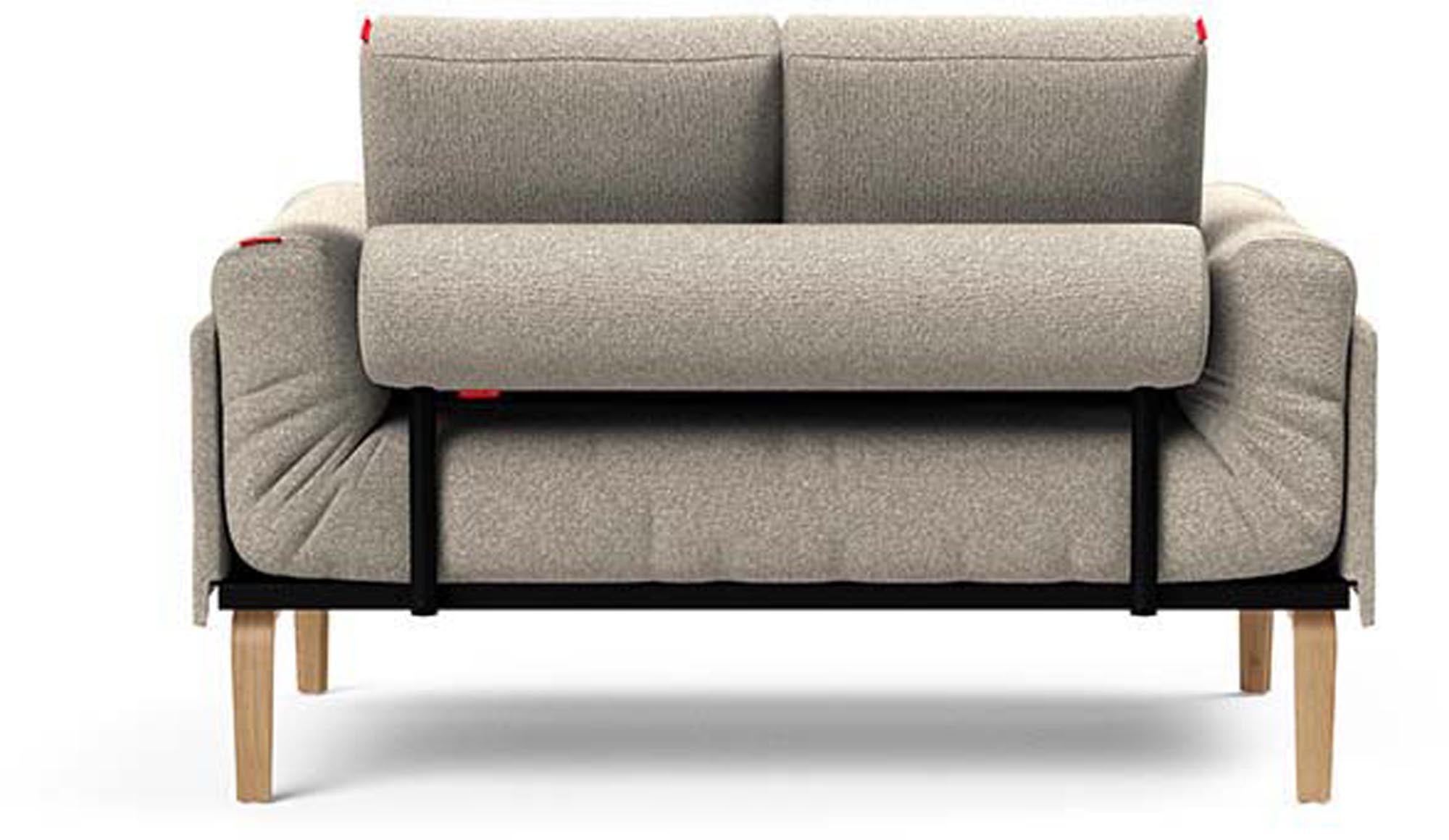 Erleben Sie das Rollo Bow Klappsofa 80 von Innovation Living – ein elegantes Möbelstück mit dem funktionalen Cover Classic für optimalen Komfort.