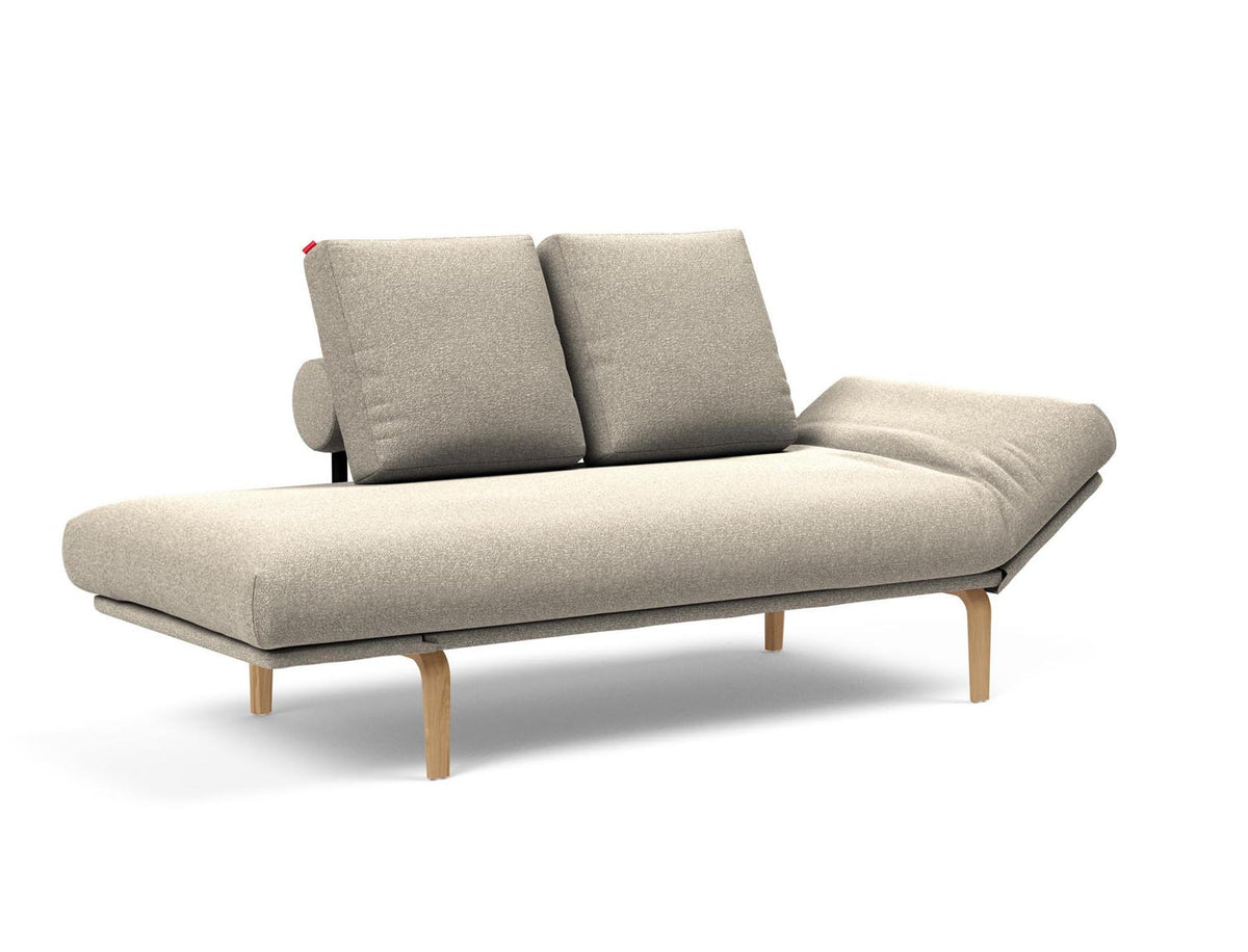 Rollo Bow Klappsofa 80 mit Cover und Gestellbezug Classic in 551 Faunal Brown präsentiert im Onlineshop von KAQTU Design AG. Bettsofa ist von Innovation Living