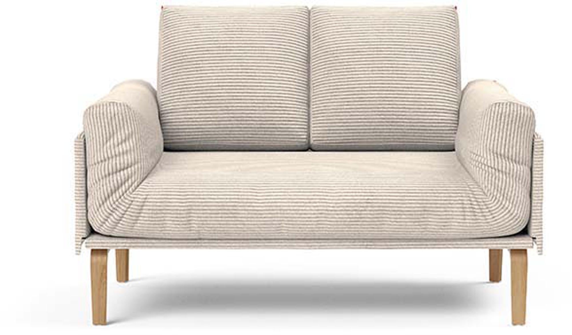 Erleben Sie das Rollo Bow Klappsofa 80 von Innovation Living – ein elegantes Möbelstück mit dem funktionalen Cover Classic für optimalen Komfort.