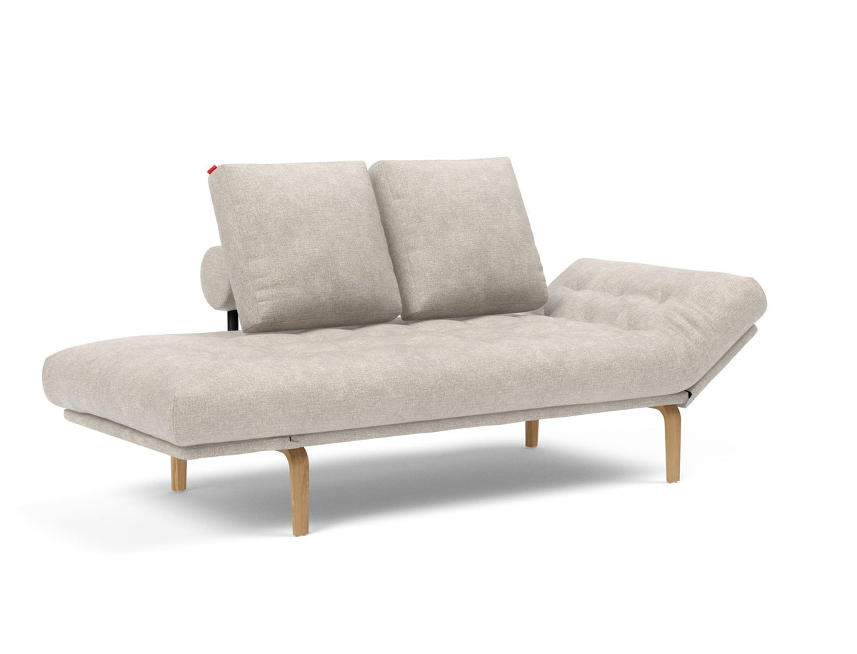 Rollo Bow Klappsofa 80 mit Gestellbezug Spring in 280 Avella Sand präsentiert im Onlineshop von KAQTU Design AG. Bettsofa ist von Innovation Living