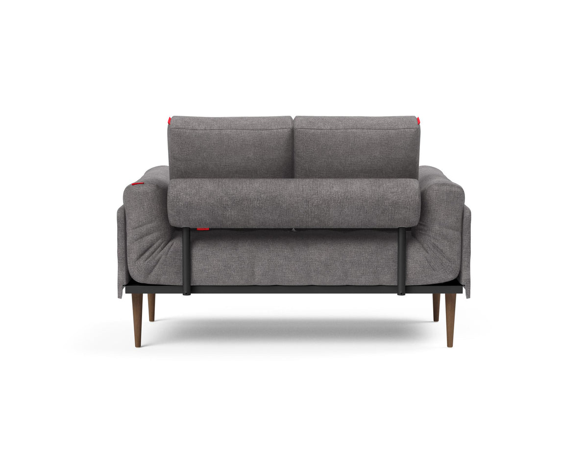 Rollo Styletto Klappsofa 80 mit Gestellbezug Spring in 282 Avella Warm Grey präsentiert im Onlineshop von KAQTU Design AG. Bettsofa ist von Innovation Living