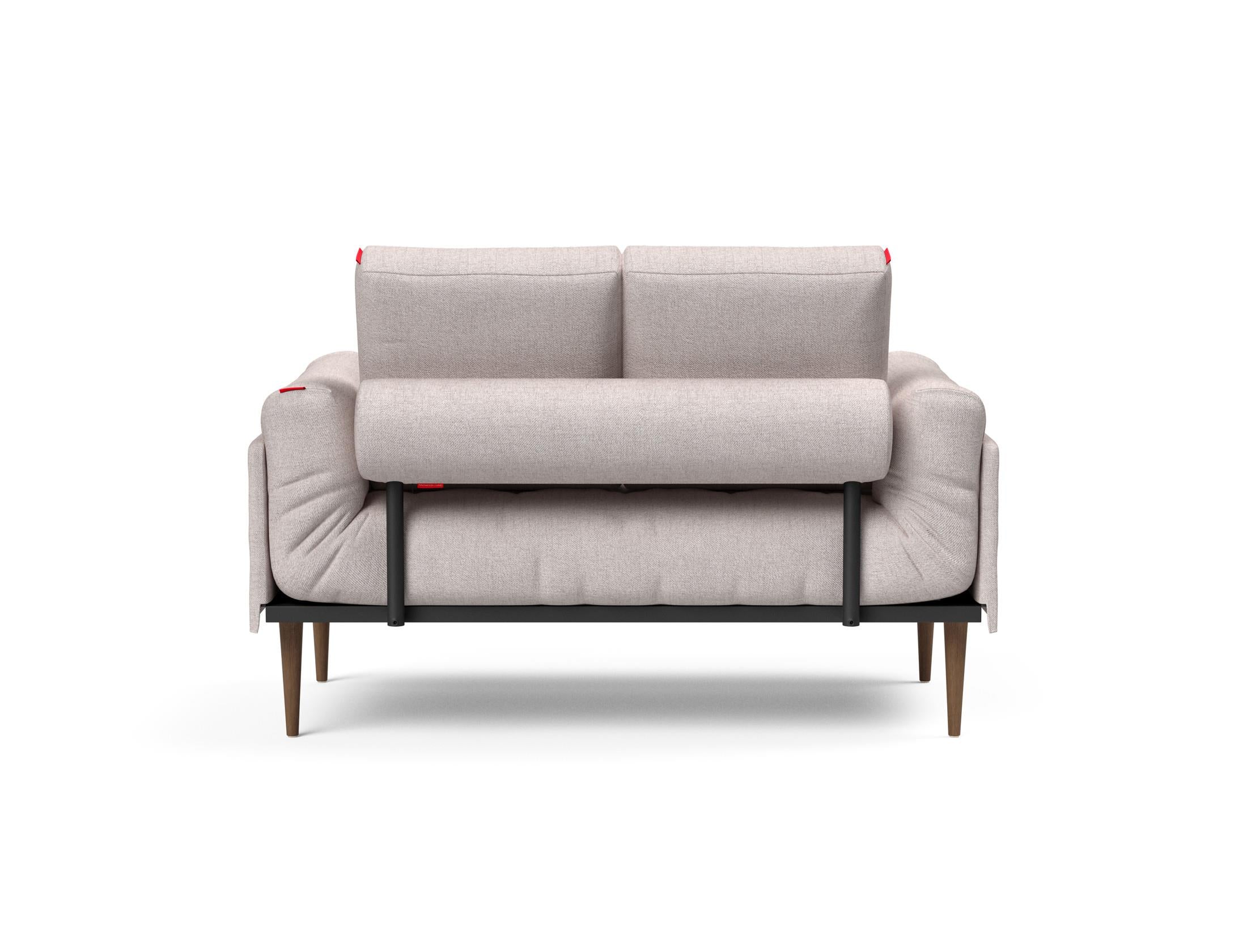 Entdecken Sie das Rollo Styletto Klappsofa 80 – ein stilvolles, multifunktionales Sofa, perfekt für kleine Räume und höchsten Komfort.