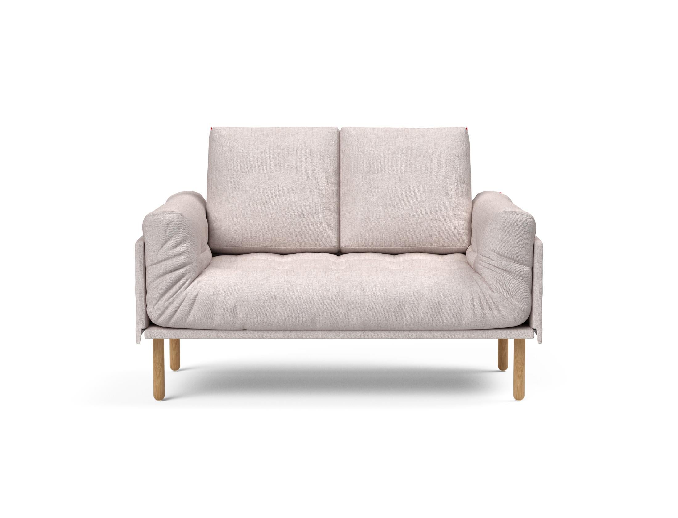 Erleben Sie das Rollo Stem Klappsofa 80 von Innovation Living – ein stilvolles, funktionales Tagesbett, das Komfort und Anpassungsfähigkeit vereint.