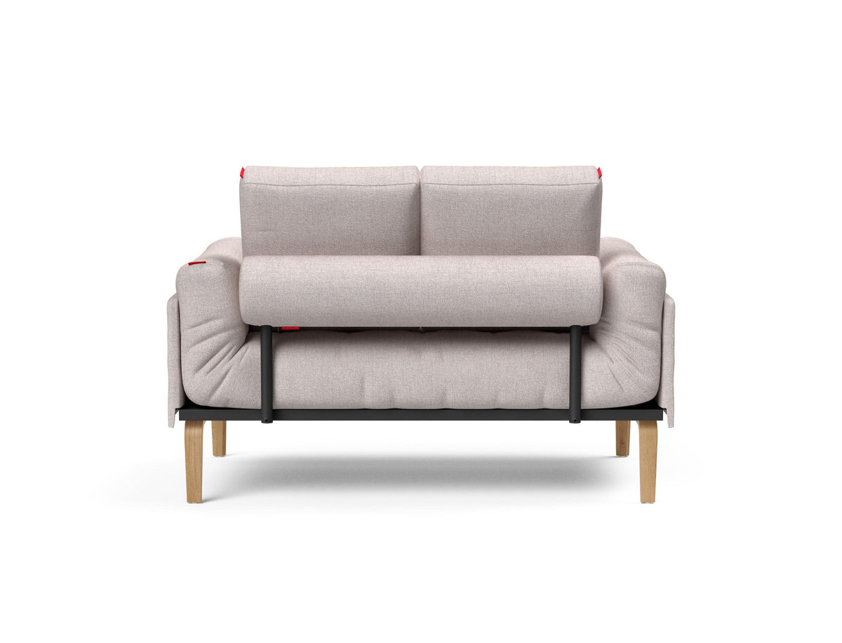 Rollo Bow Klappsofa 80 mit Gestellbezug Spring in 300 Weda Sand präsentiert im Onlineshop von KAQTU Design AG. Bettsofa ist von Innovation Living