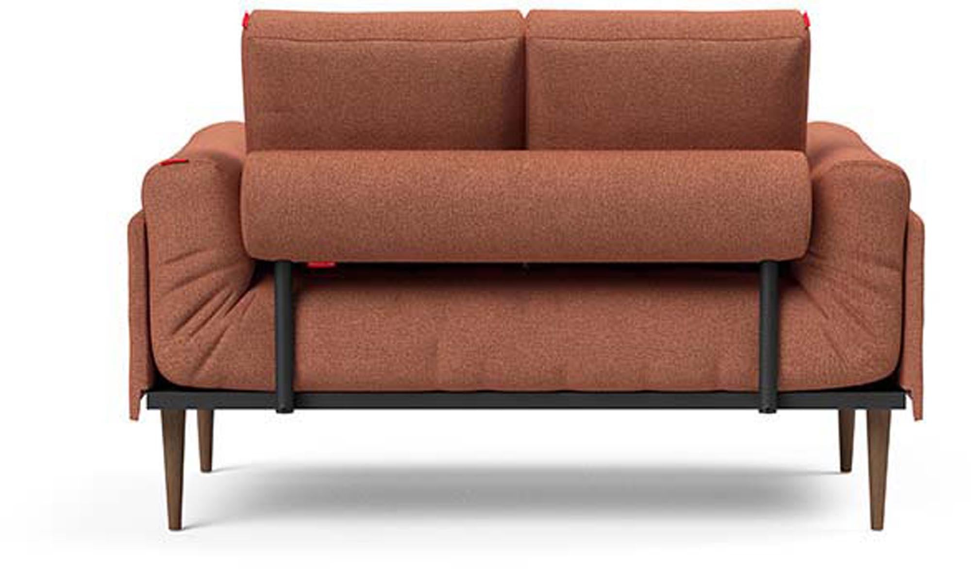 Erleben Sie das Rollo Styletto Klappsofa 80 Spring von Innovation Living – modern, funktional und perfekt für kleine Räume und gemütliche Abende.