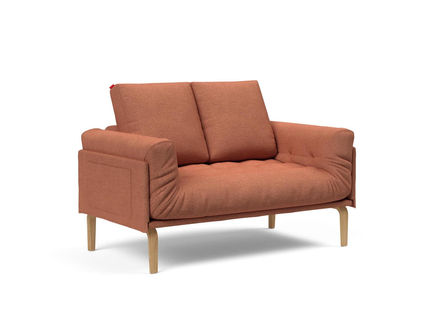 Entdecken Sie das Rollo Bow Klappsofa 80 von Innovation Living – ein elegantes, flexibles Tagesbett, das modernen Wohnkomfort auf kleinem Raum bietet.