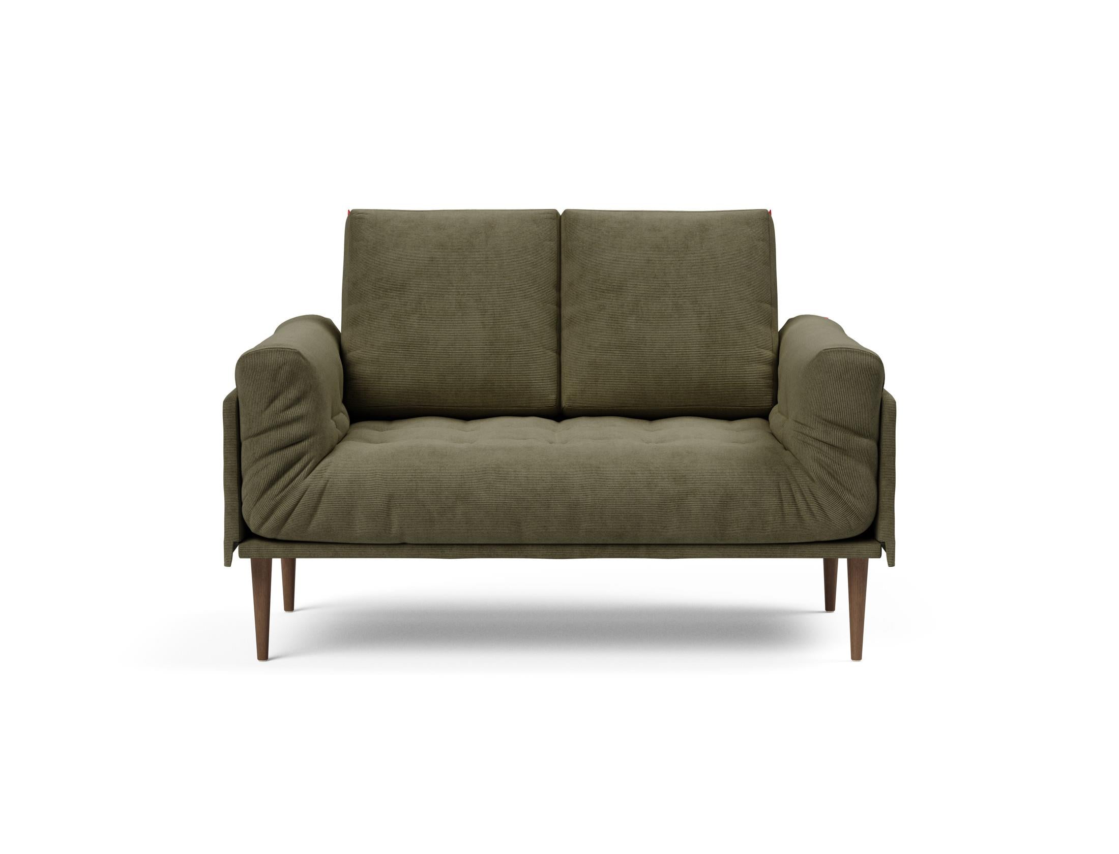 Entdecken Sie das Rollo Styletto Klappsofa 80 – ein stilvolles, multifunktionales Sofa, perfekt für kleine Räume und höchsten Komfort.