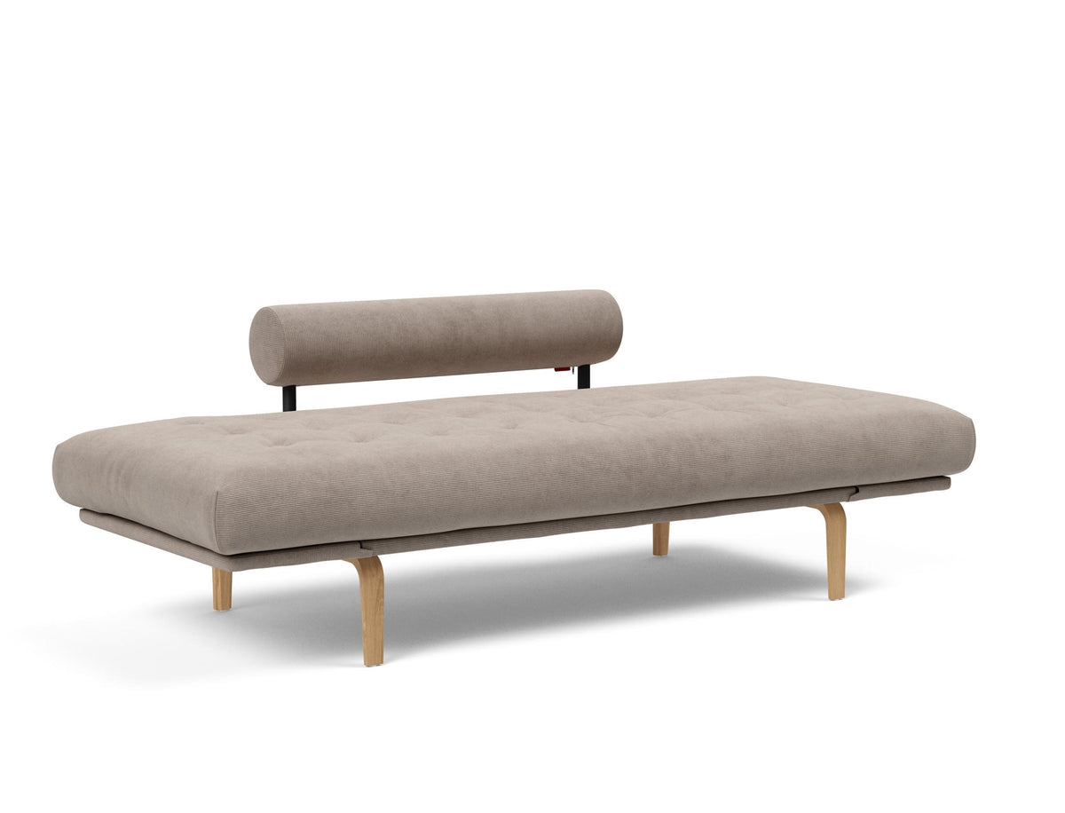Rollo Bow Klappsofa 80 mit Gestellbezug Spring in 318 Cordufine Beige präsentiert im Onlineshop von KAQTU Design AG. Bettsofa ist von Innovation Living