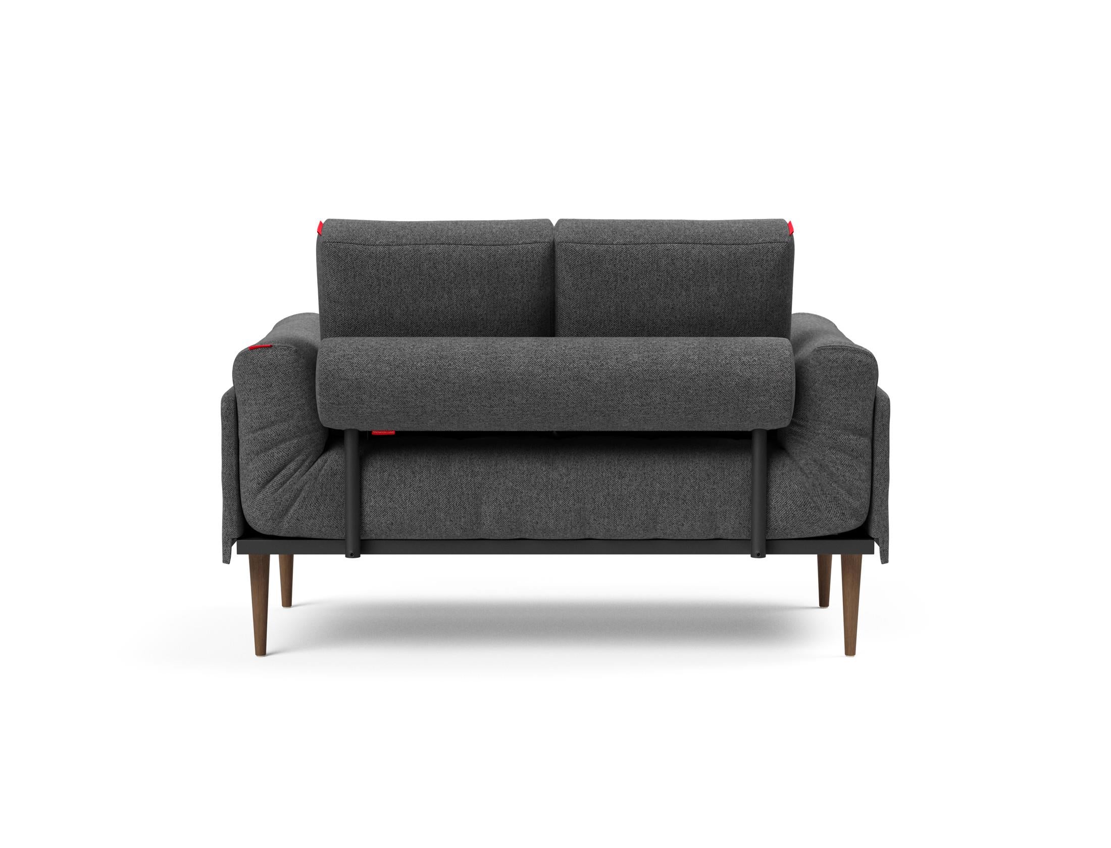 Entdecken Sie das Rollo Styletto Klappsofa 80 – ein stilvolles, multifunktionales Sofa, perfekt für kleine Räume und höchsten Komfort.