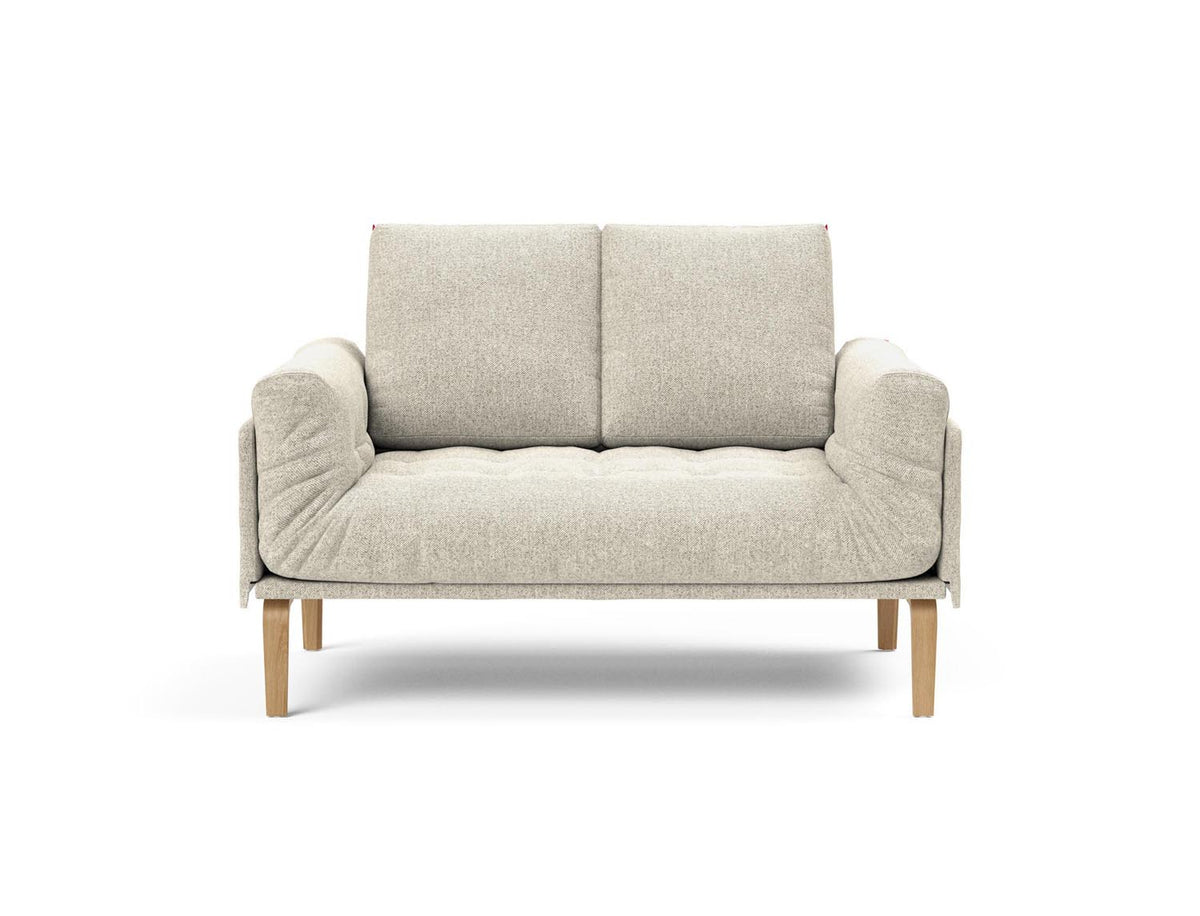 Rollo Bow Klappsofa 80 mit Gestellbezug Spring in 357 Taura Off White präsentiert im Onlineshop von KAQTU Design AG. Bettsofa ist von Innovation Living