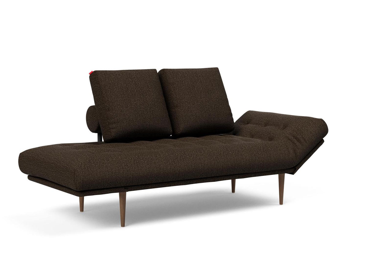 Rollo Styletto Klappsofa 80 mit Gestellbezug Spring in 358 Taura Chocco präsentiert im Onlineshop von KAQTU Design AG. Bettsofa ist von Innovation Living