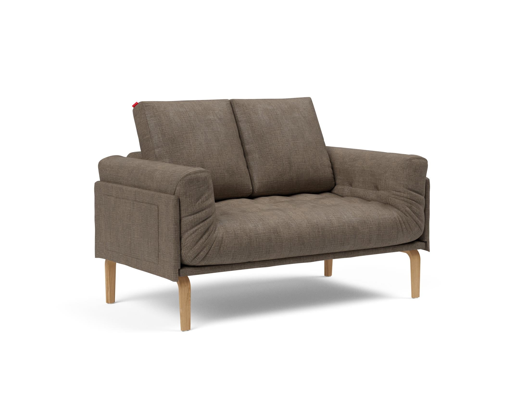 Erleben Sie das Rollo Bow Klappsofa 80 von Innovation Living – ein stilvolles, anpassbares Möbelstück, das Komfort und Funktionalität für kleine Räume vereint.