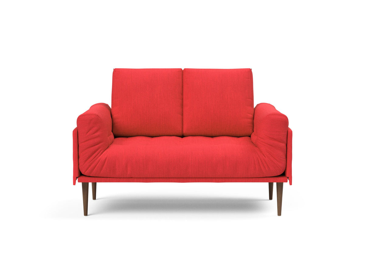Rollo Styletto Klappsofa 80 mit Gestellbezug Spring in 511 Elegance Red präsentiert im Onlineshop von KAQTU Design AG. Bettsofa ist von Innovation Living