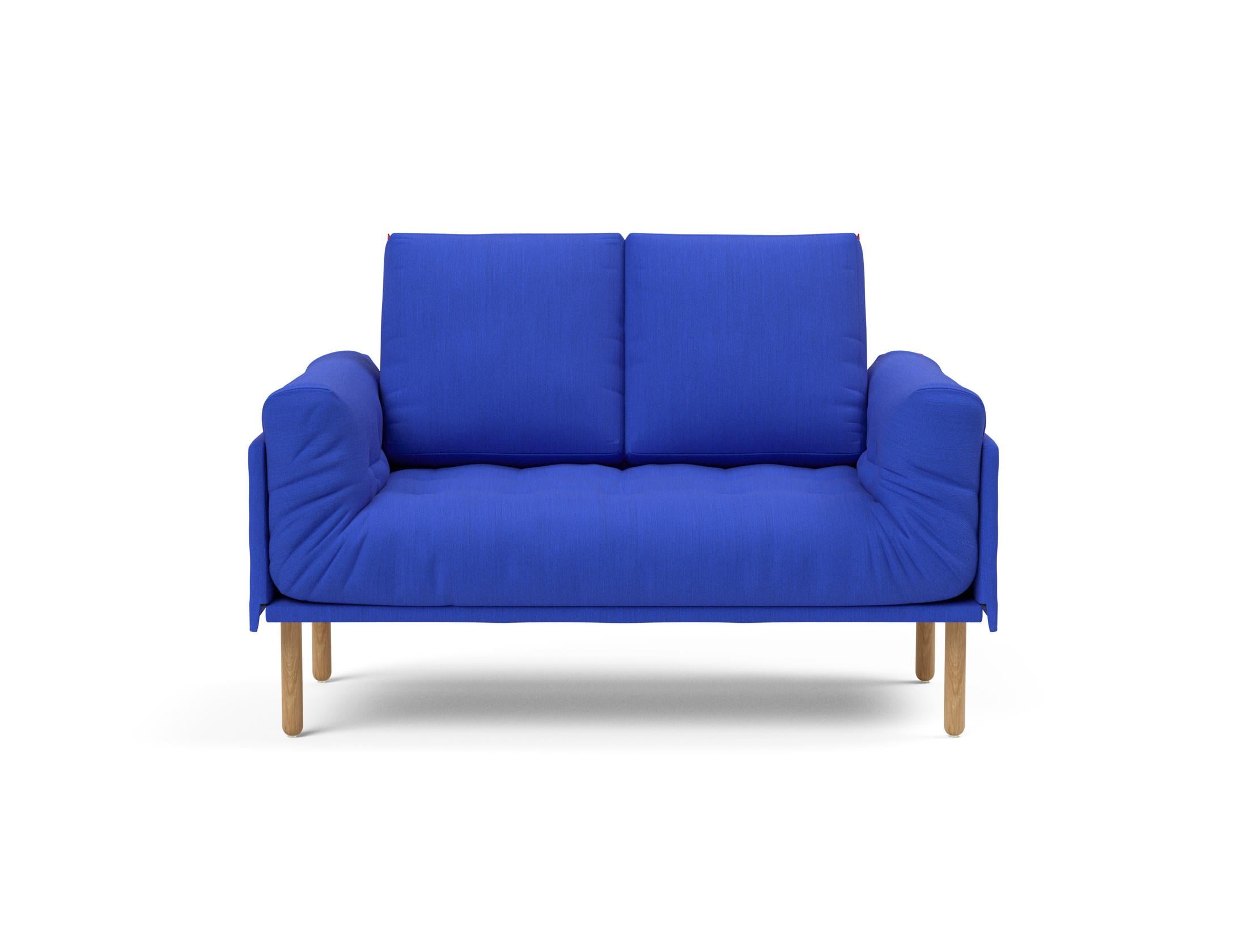 Entdecken Sie das Rollo Stem Klappsofa 80 von Innovation Living – ein elegantes Tagesbett, das durch seine Vielseitigkeit und hochwertigen Materialien besticht.