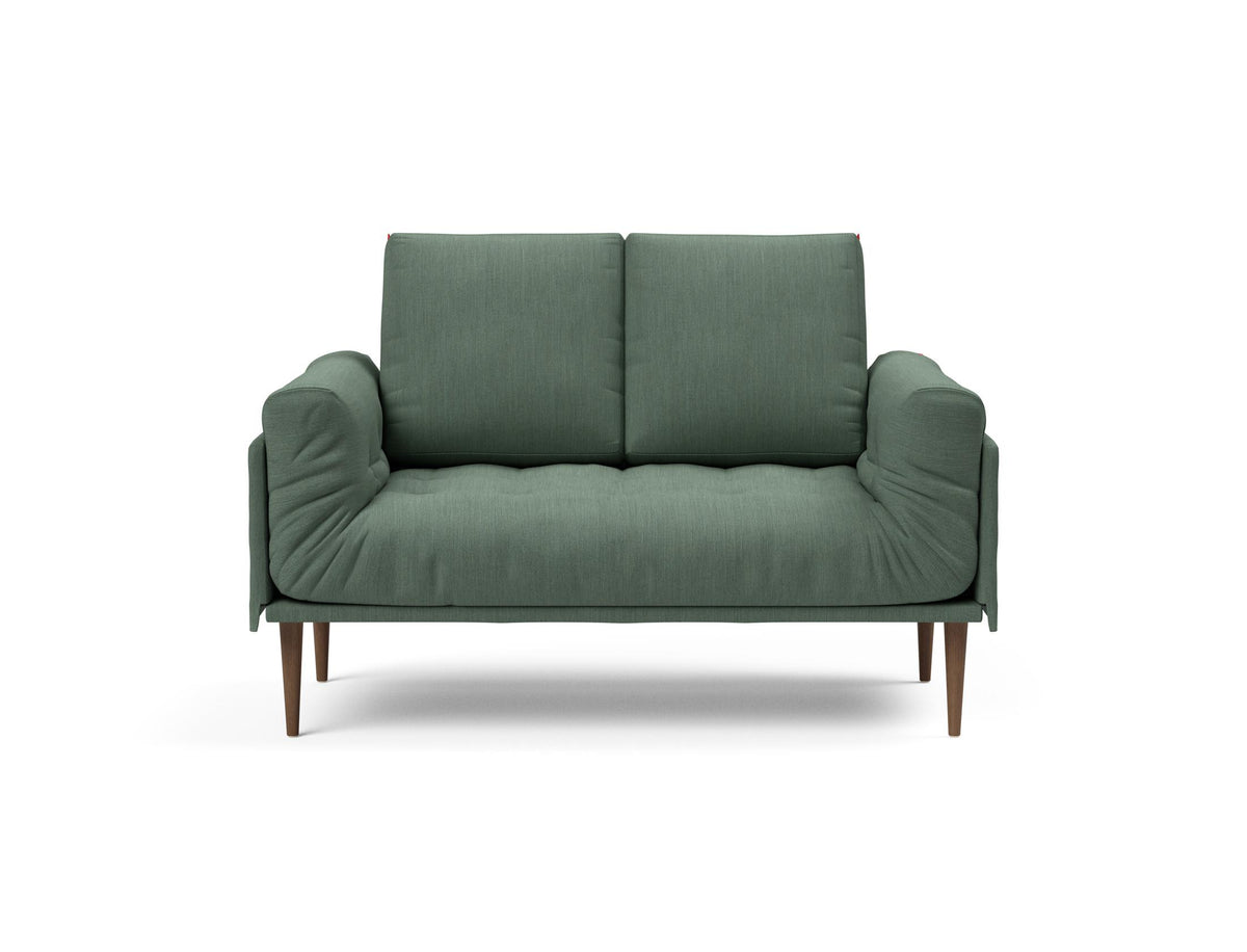 Rollo Styletto Klappsofa 80 mit Gestellbezug Spring in 518 Elegance Green präsentiert im Onlineshop von KAQTU Design AG. Bettsofa ist von Innovation Living
